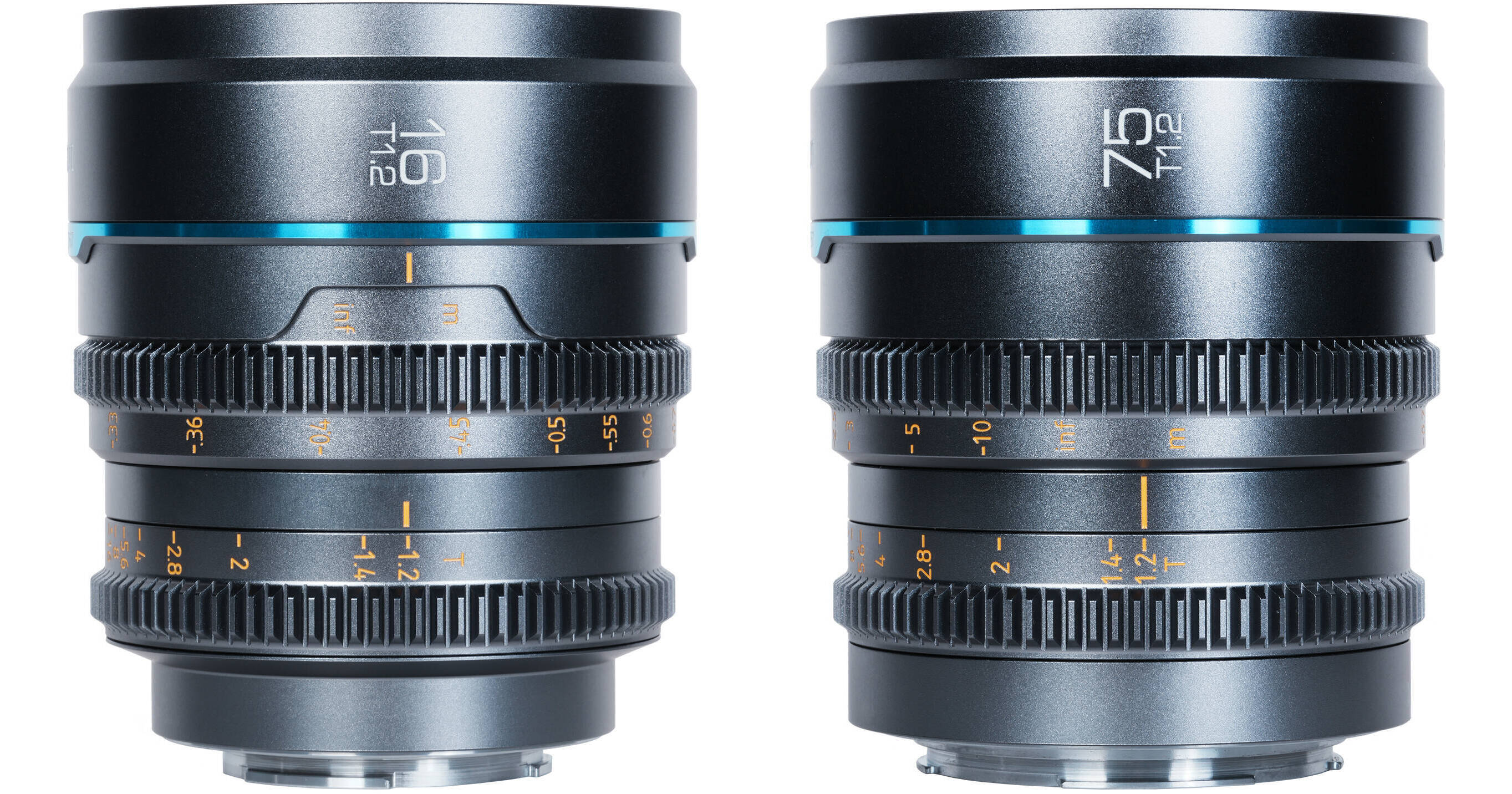 thumbnail interactive-video image 1 of Sirui Night Walker T1.2 S35 Cine 2-Lens Set (Sony E, Black) – Design Info 1 of 10