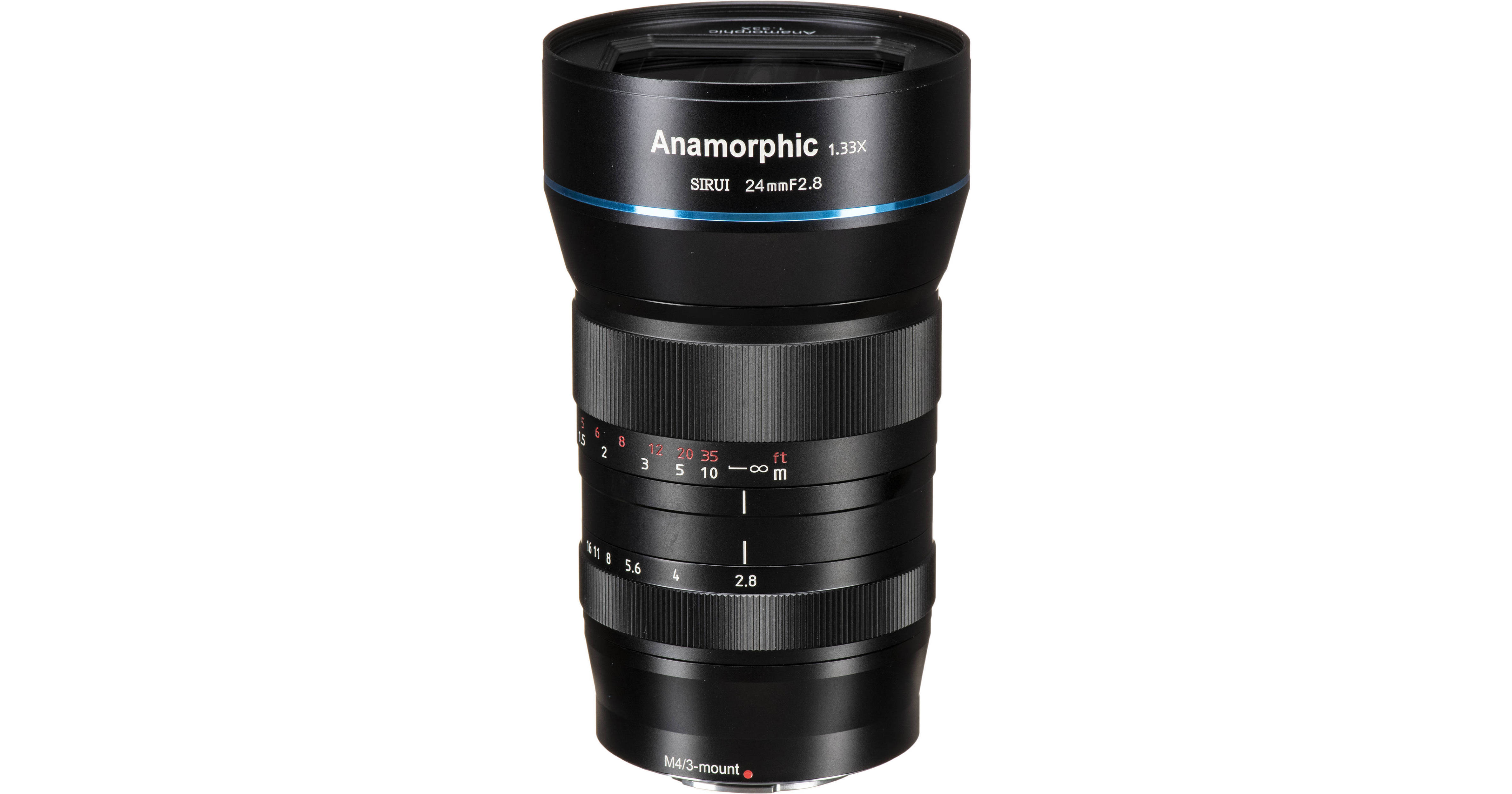 Used Sirui 24mm f/2.8 Anamorphic 1.33x Lens (MFT Mount) SR24MFT