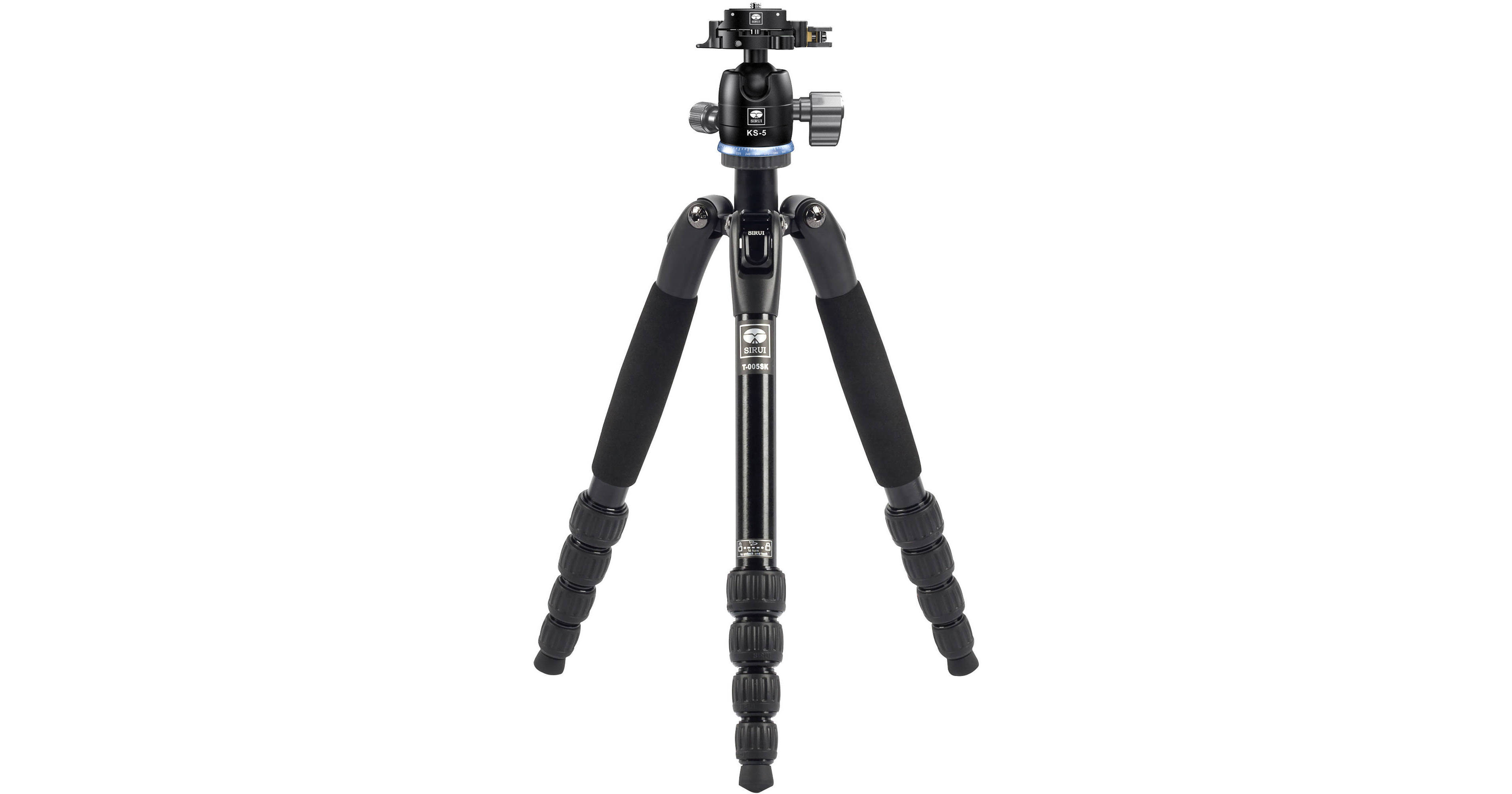 Sirui T-005SK T-0S Series Travel Tripod with KS-5 T-005SK+KS-5