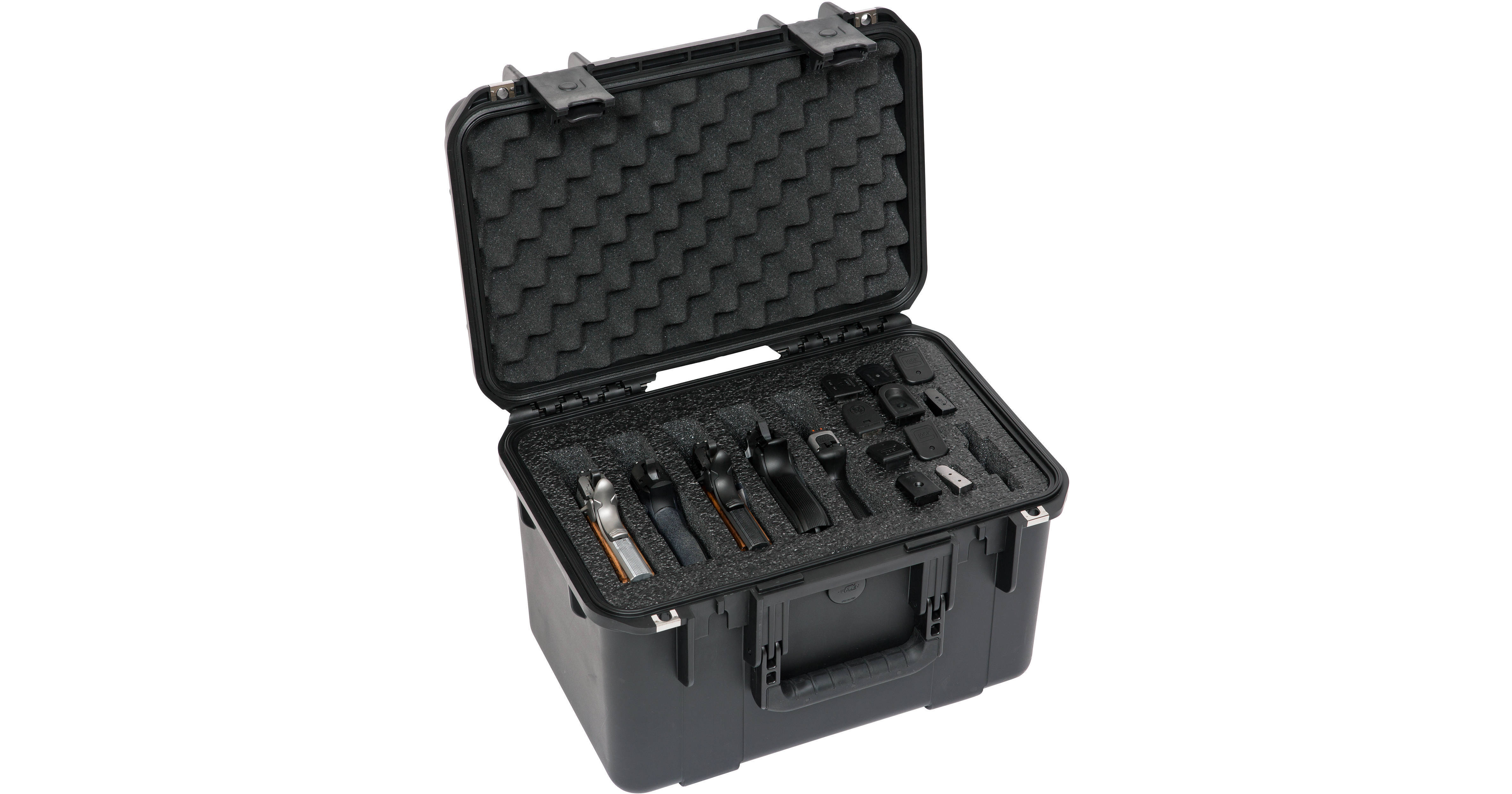 SKB iSeries 1610-10 Five Handgun Case (Black) 3I-1610-10B-M B&H