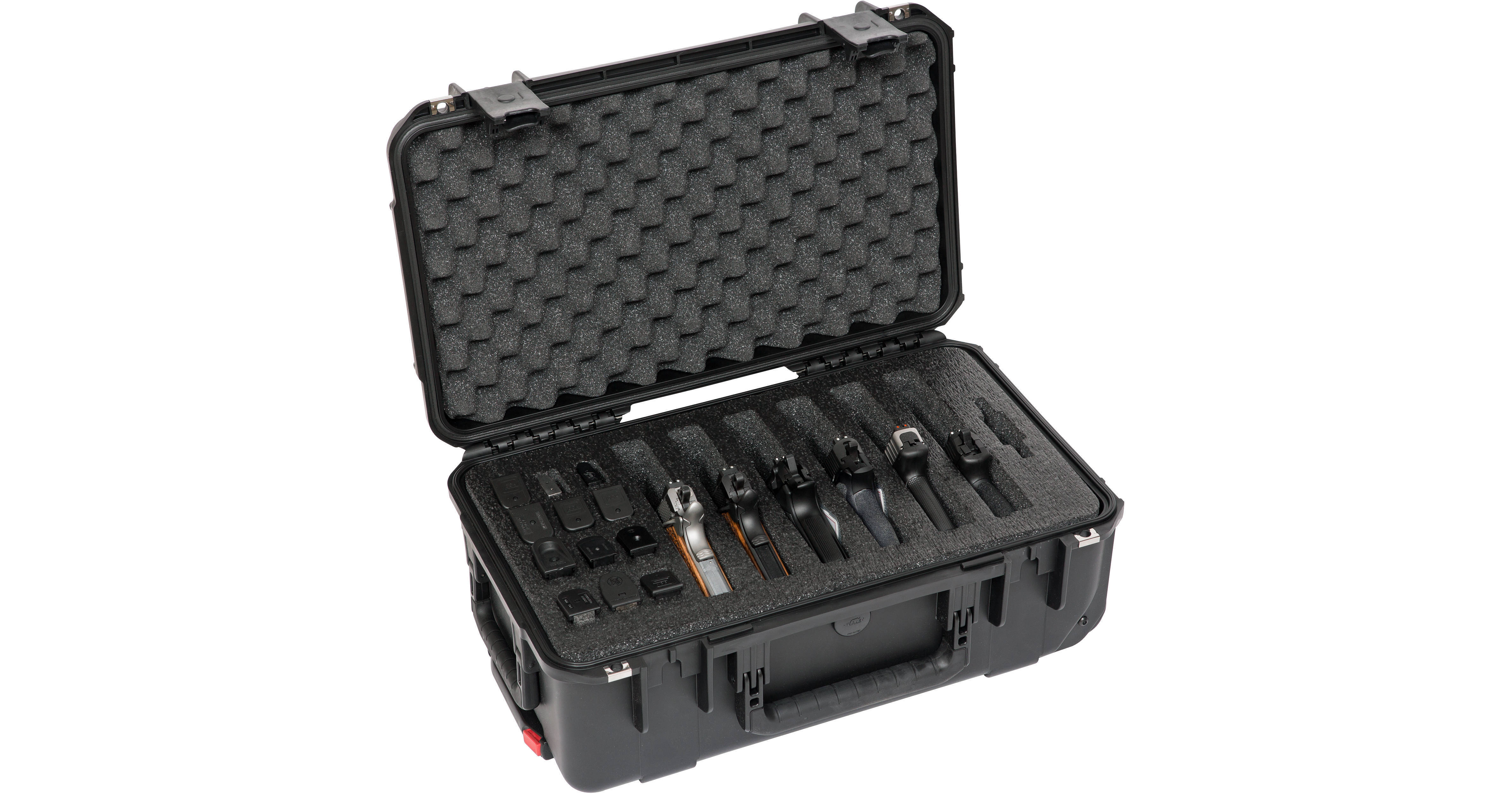 米軍　USA製　SKB ミリタリー ハードケース　ブラック　② SKB iSeries 2011-7 Six Handgun Case (Black) 3I-2011-7B-M B&H