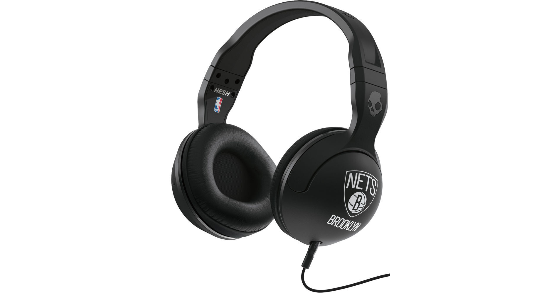 Skull Candy HESH2 スカルキャンディ S6HSFY-307 Skullcandy Hesh 2.0 NBA Brooklyn Nets Headphones S6HSFY-307 B&H