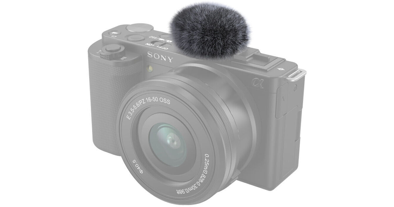 SmallRig Windshield for Sony ZV-E10 and ZV-1 (Gray) 3529 B&H