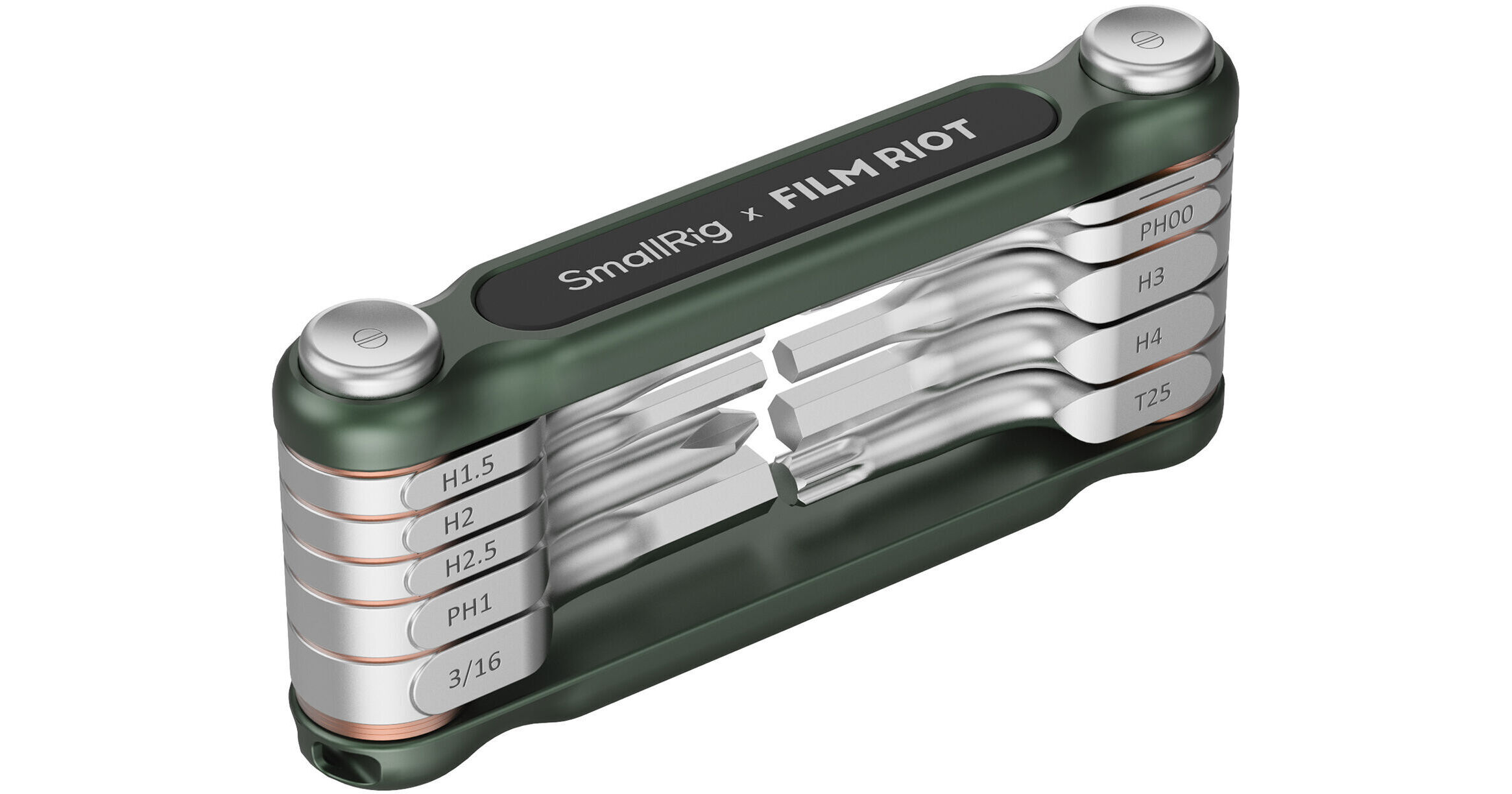 SmallRig & dji いろいろセット SmallRig x FILM RIOT 10-in-1 Folding Wrench Set (Green) 4814 B&H