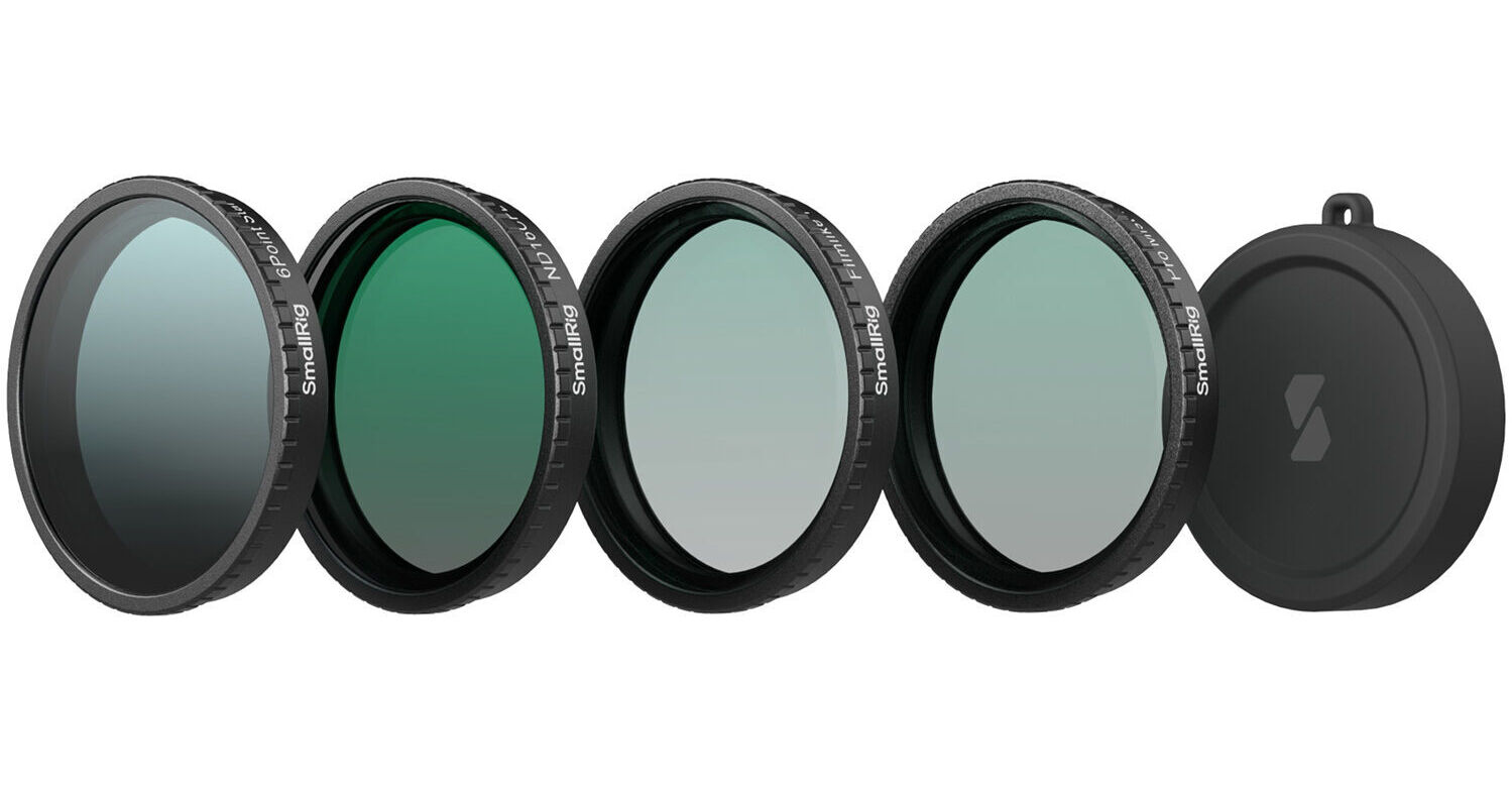 SmallRig Four-Filter Kit for DJI Osmo Action 5 Pro and 4 5412