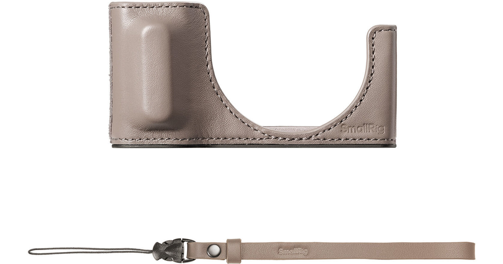 SmallRig Leather Half-Case with Wrist Strap for Ricoh GR IV 5677