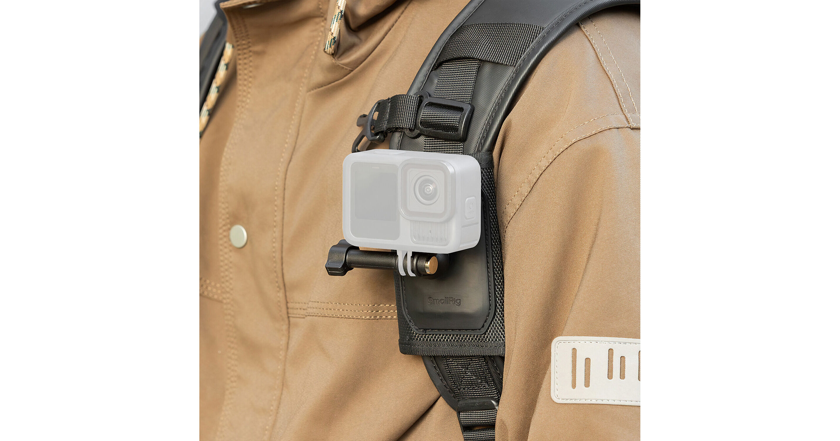 SmallRig Hook-and-Loop Backpack Strap Mount for Acti 5721 B&H