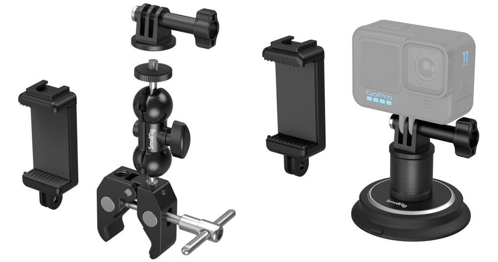 SmallRig Action Camera and Smartphone Mounting Kit B&H Photo
