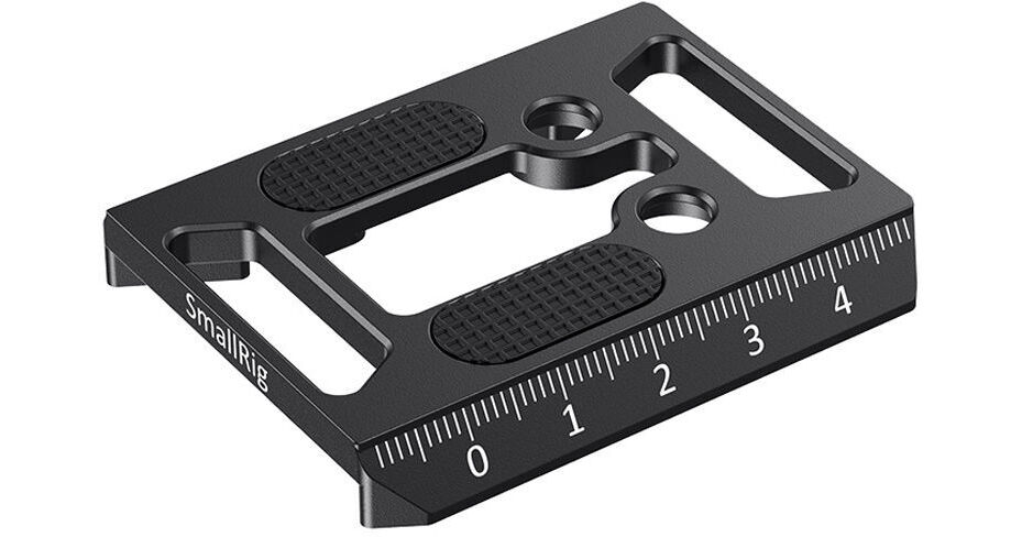 Piastra A Sgancio Rapido SmallRig Per Manfrotto 501PL/504PL, Con 4 Piedini Pieghevoli, Supporto Fino A 20kg, Per Obiettivi Fino A 20cm