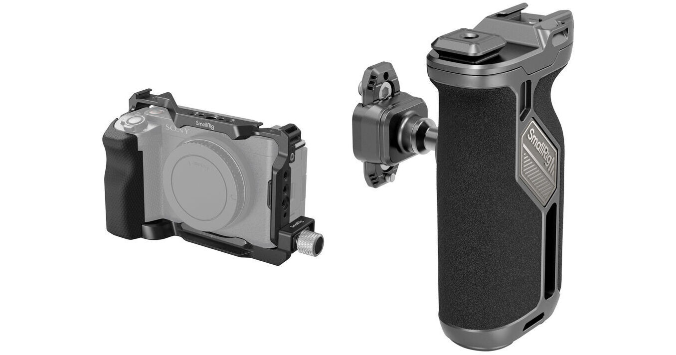 SmallRig Full Camera Cage + Rotating Side Handle Kit for Sony