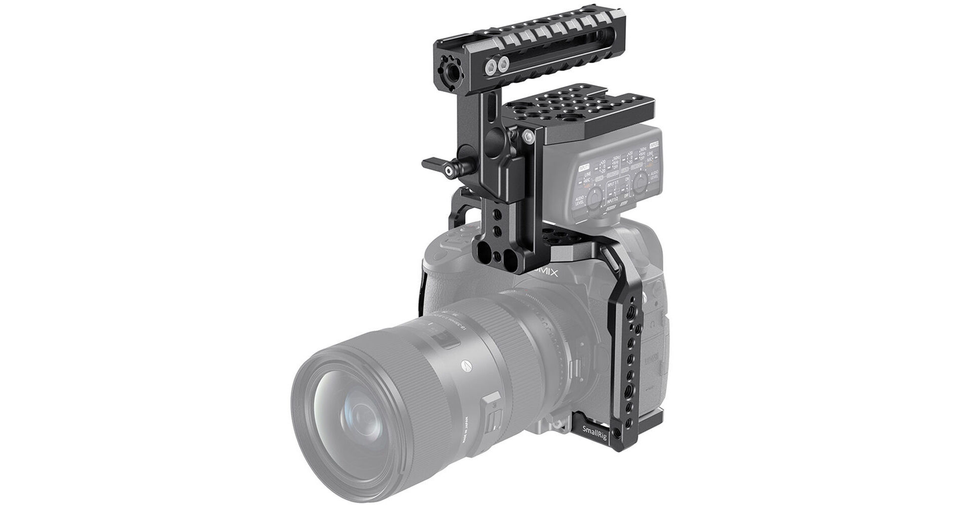 SmallRig Camera Cage with DMW-XLR1 Helmet Kit KCCP2649 B&H Photo