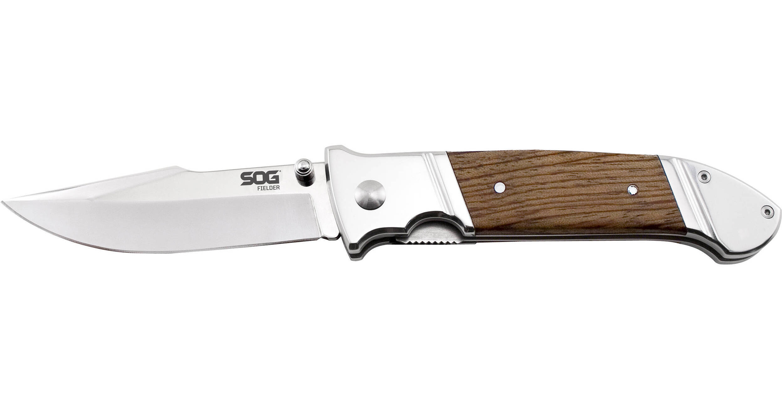 SOG Fielder XL Drop Point Folding Knife FF34-CP B&H Photo Video