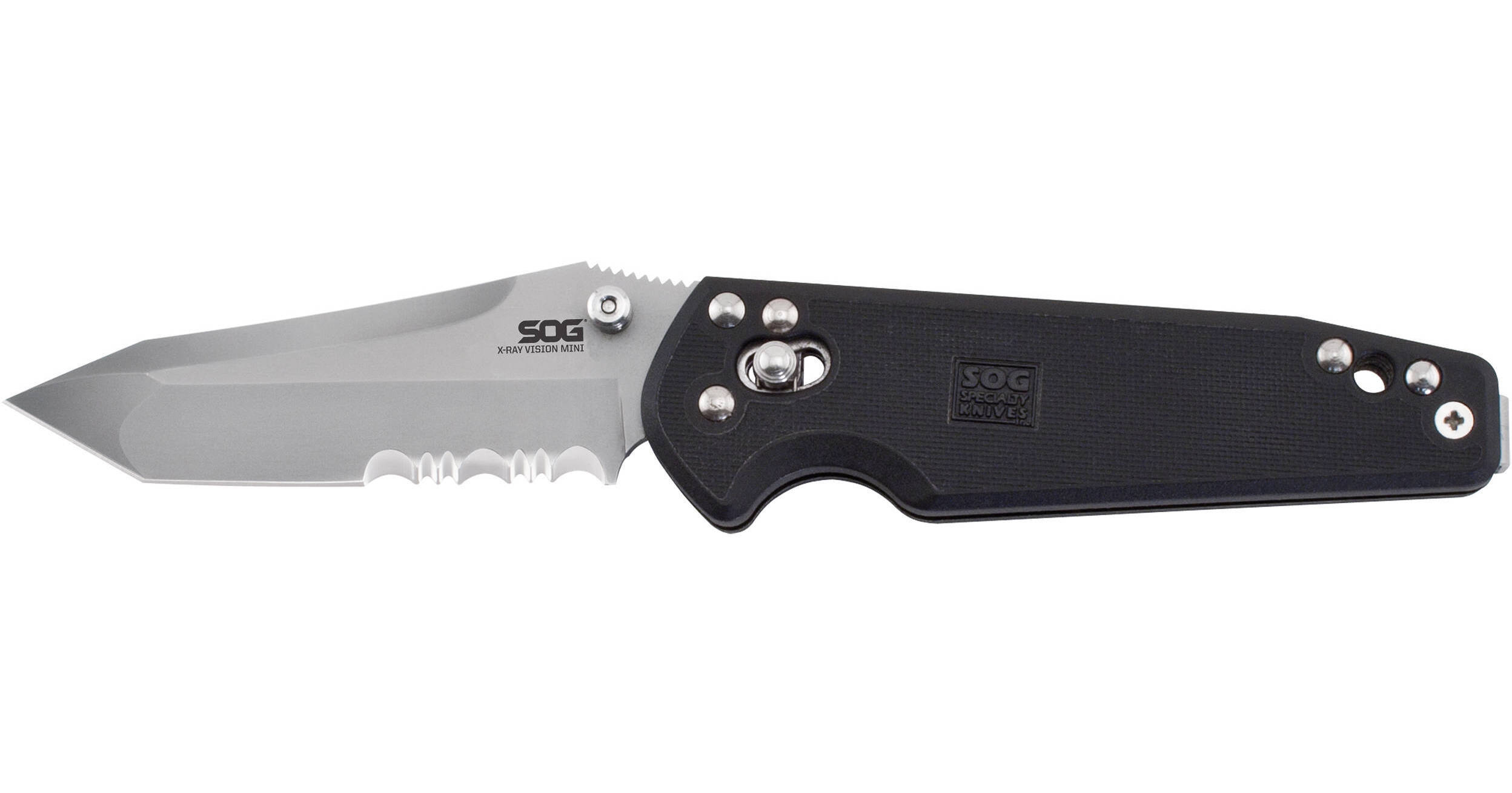 SOG Mini X-Ray Vision Folding Knife (Clamshell Packaging)