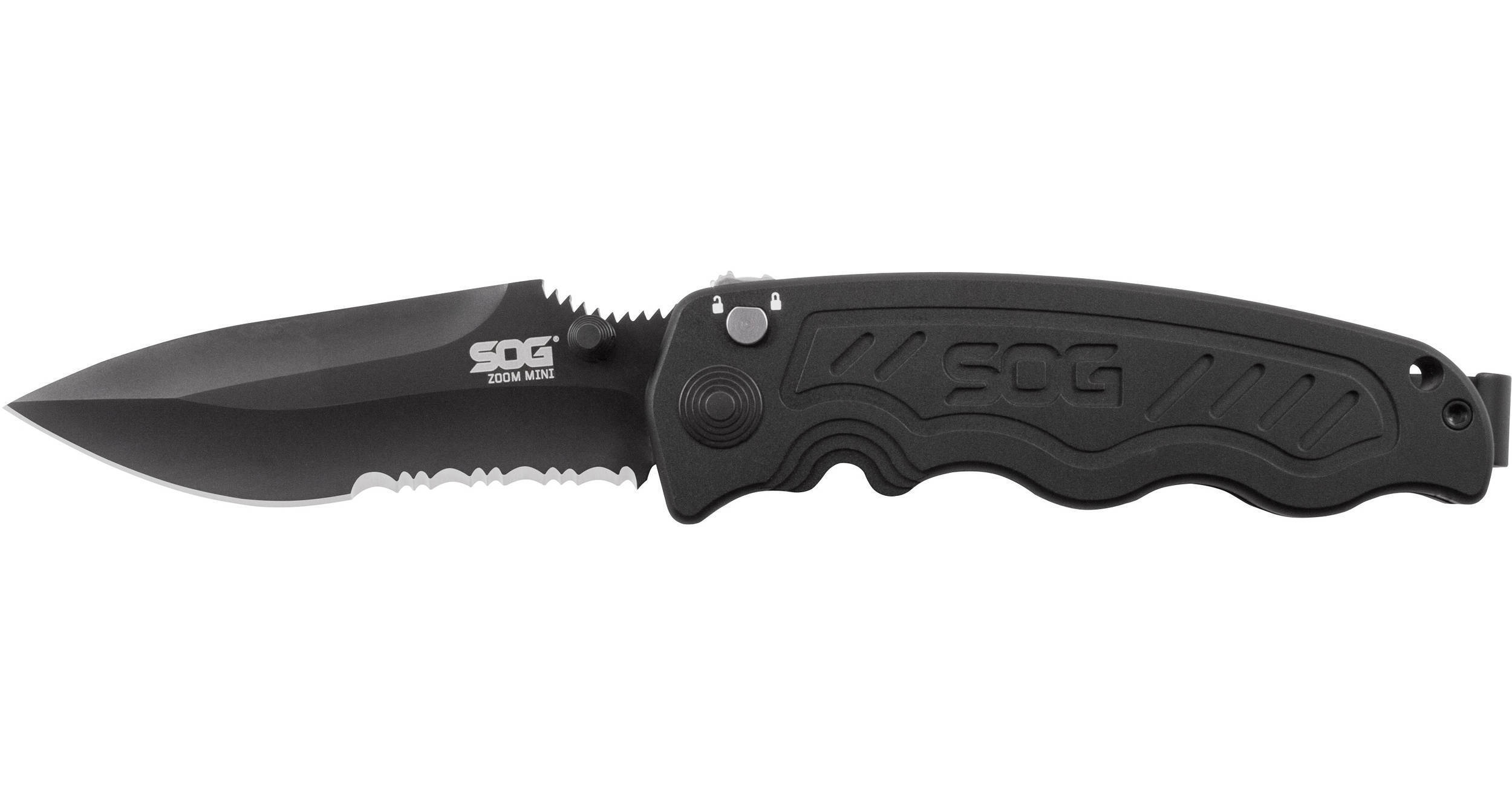SOG Zoom Mini Folding Knife ZM1006-BX B&H Photo Video