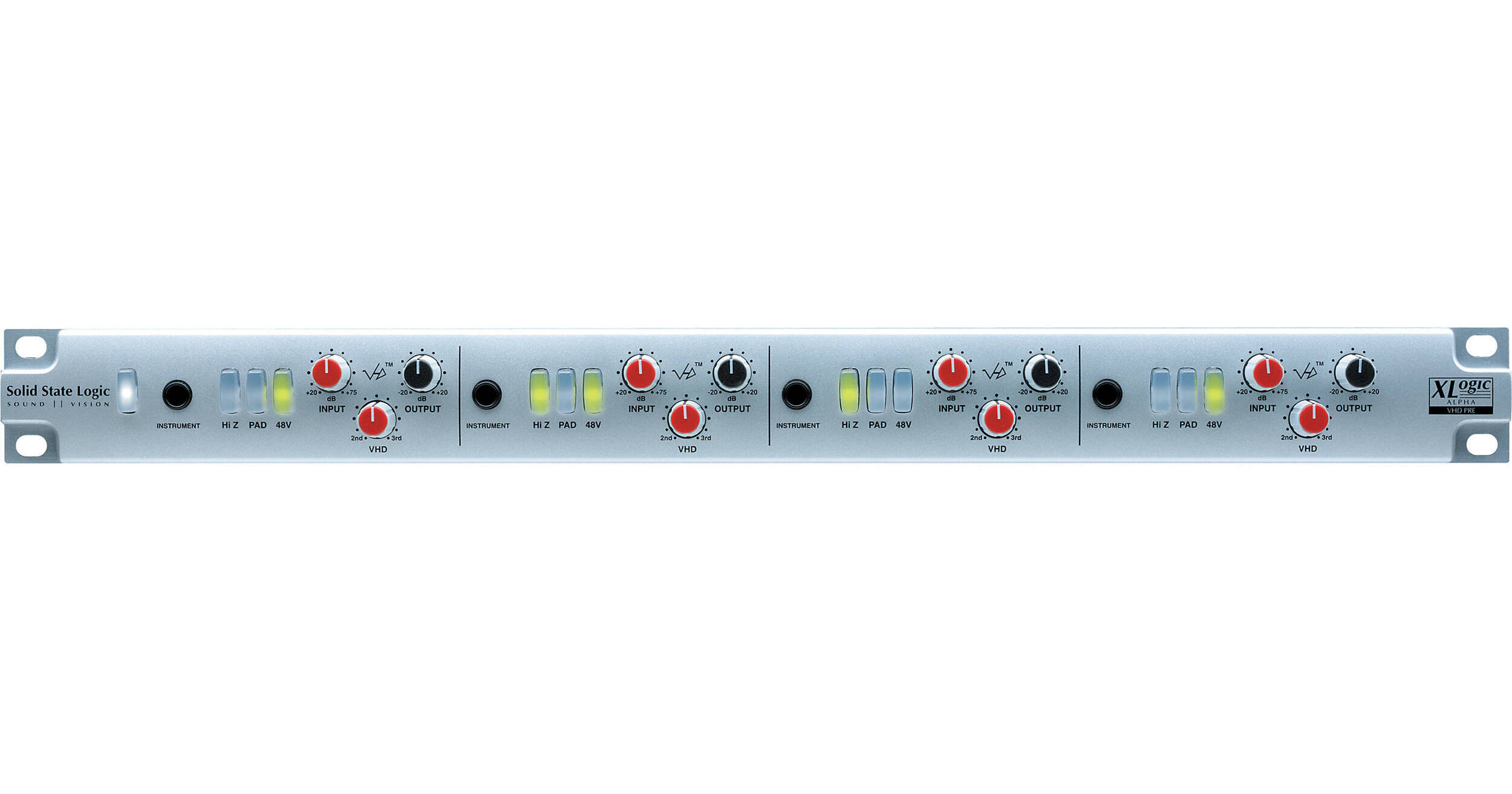 Solid State Logic Alpha VHD-Pre Rackmount 4-Channel 729998X1 B&H