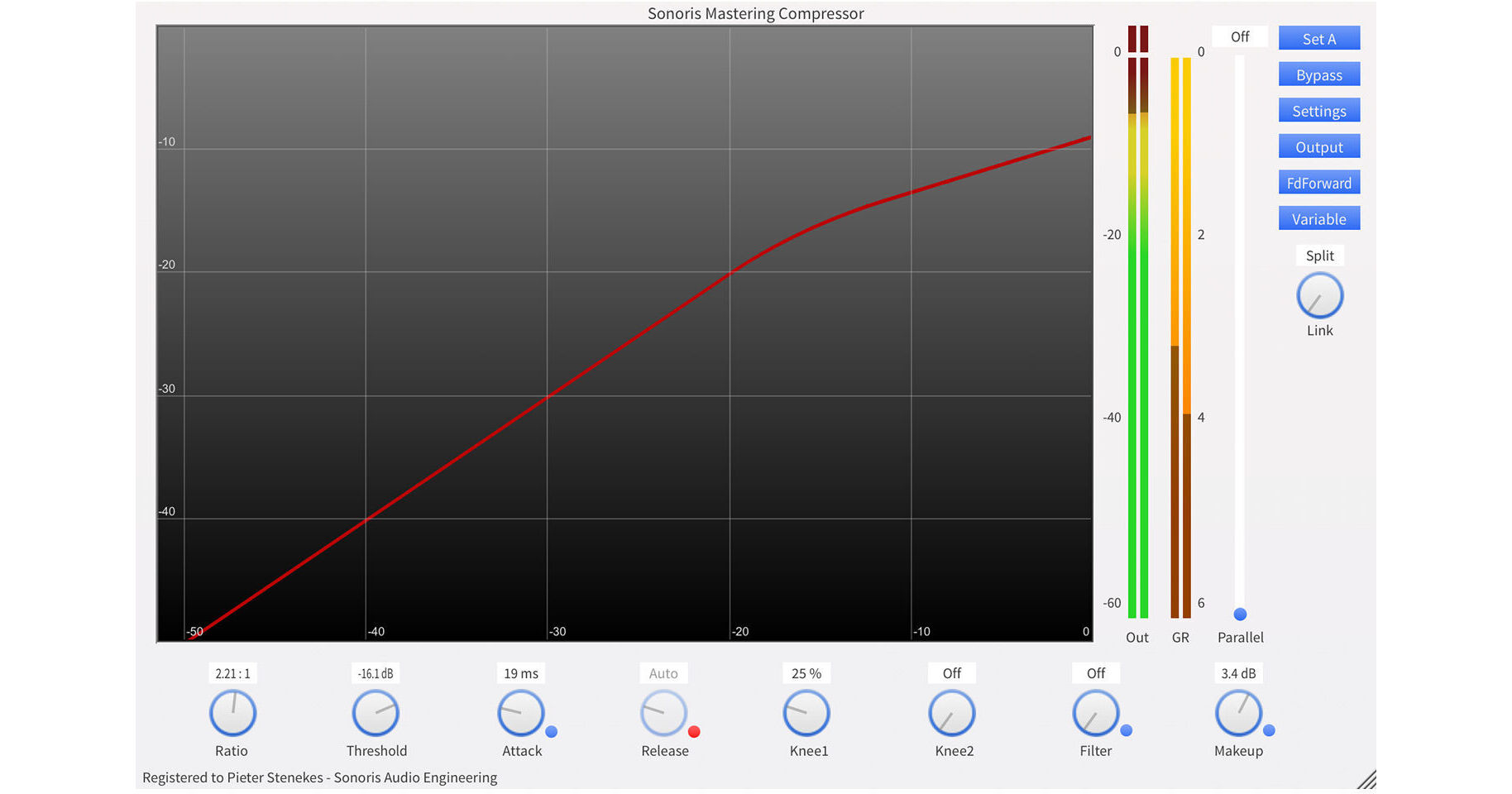 SONORIS Mastering Compressor Plug-In (Download) 11-43310 B&H