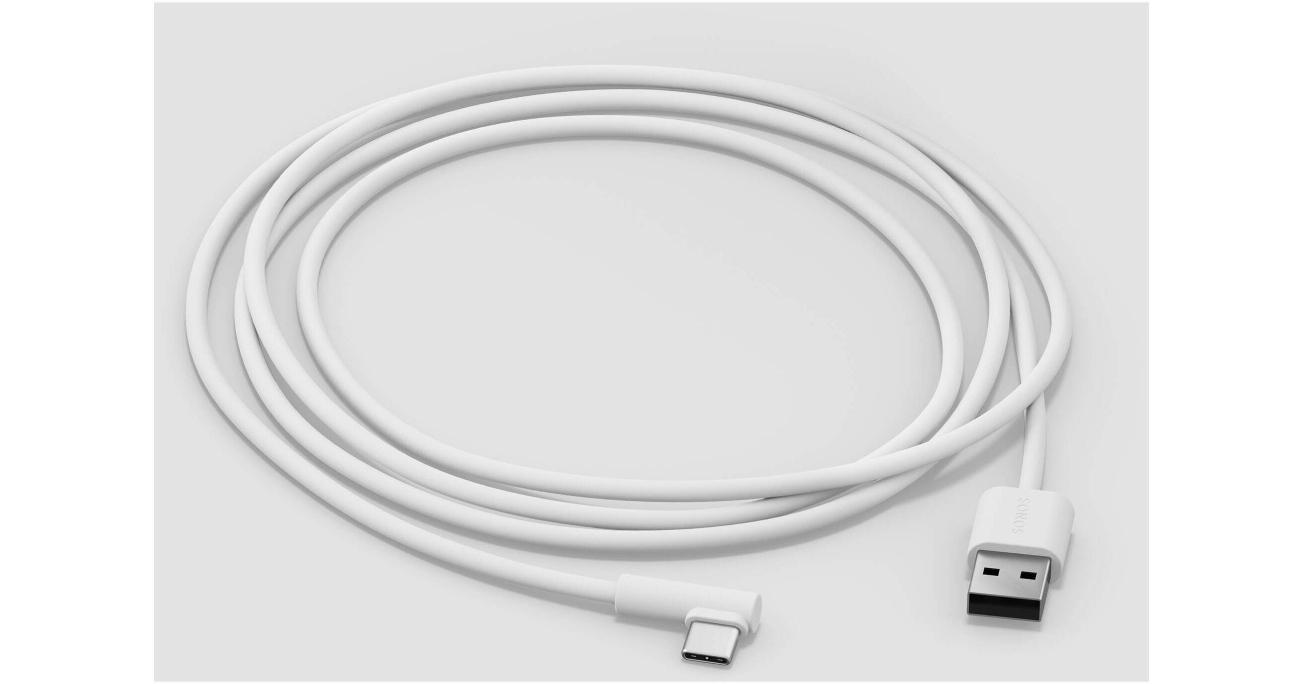 Sonos Roam USB Type-A to USB Type-C Cable (White, 4.6