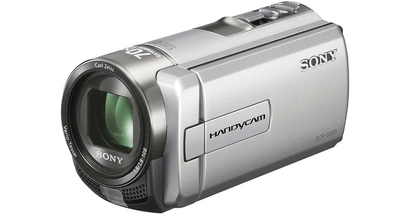 Sony 16GB DCR-SX85 Camcorder (Silver) B&H Photo Video