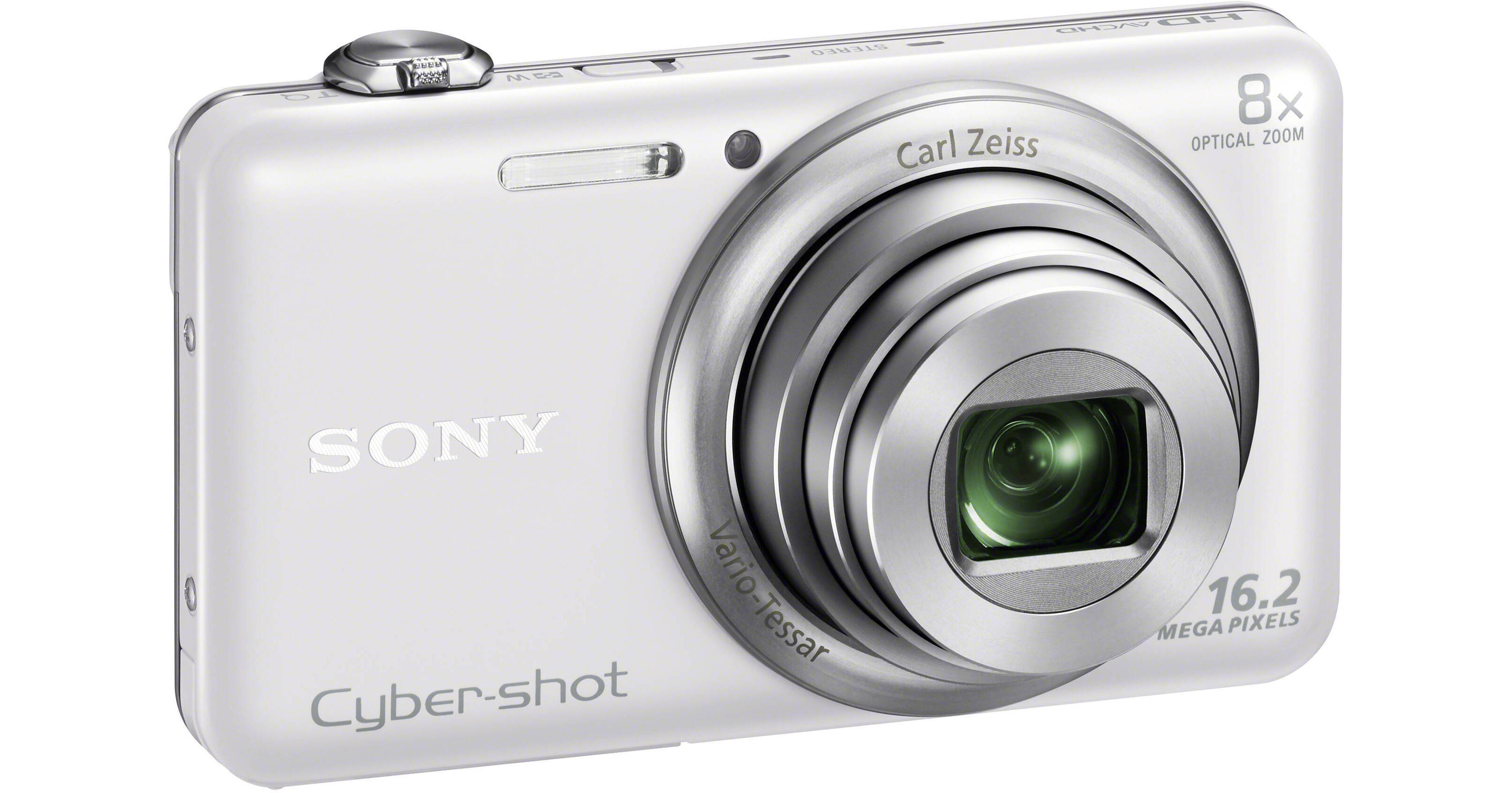 Sony Cyber-shot DSC-WX80 Digital Camera (White) DSCWX80/W B&H