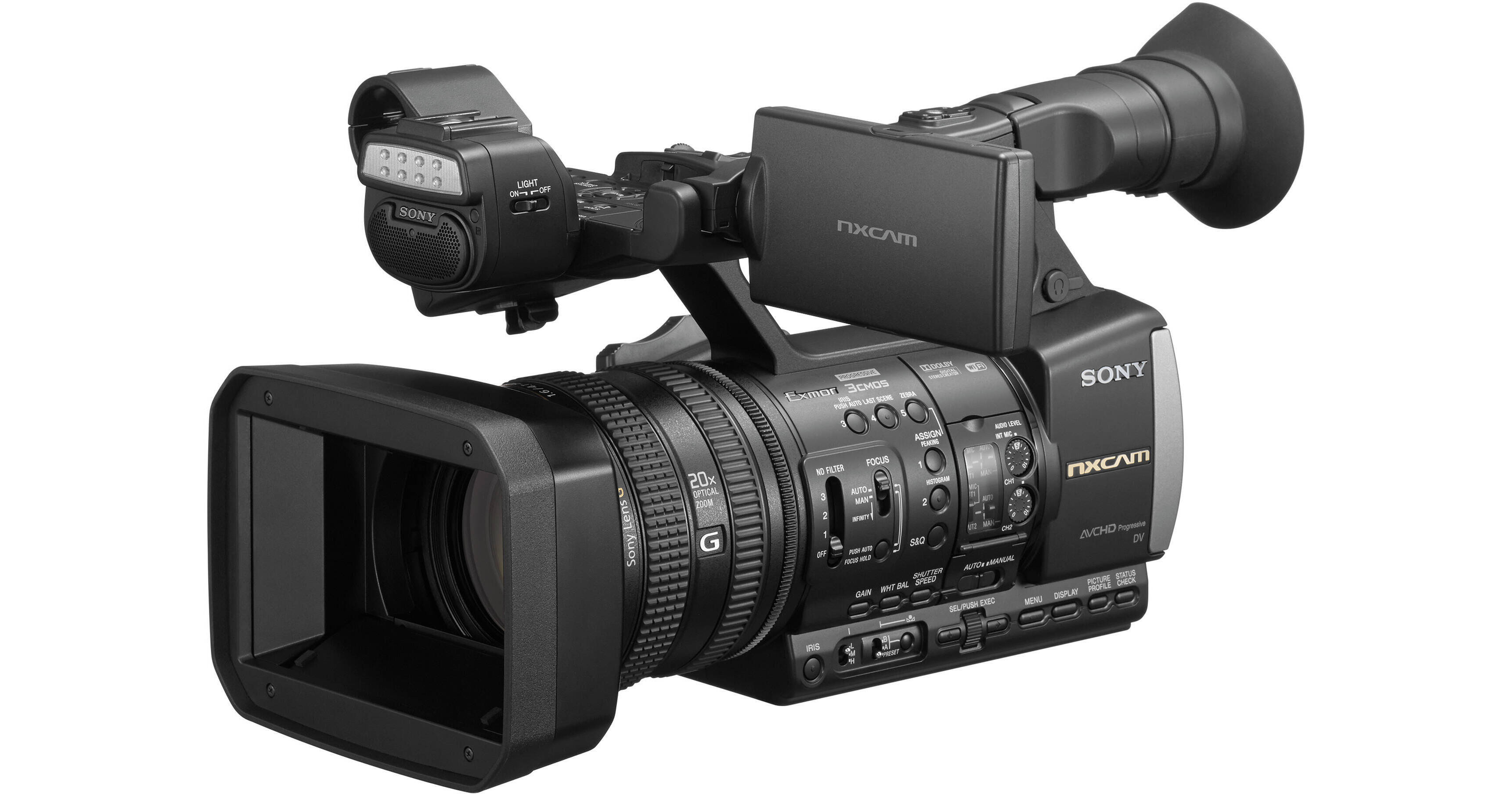 Sony ソニー NXCAM HXR-NX3 カムコーダー ② #1320 Sony HXR-NX3 NXCAM Professional Handheld Camcorder HXRNX3/1.B