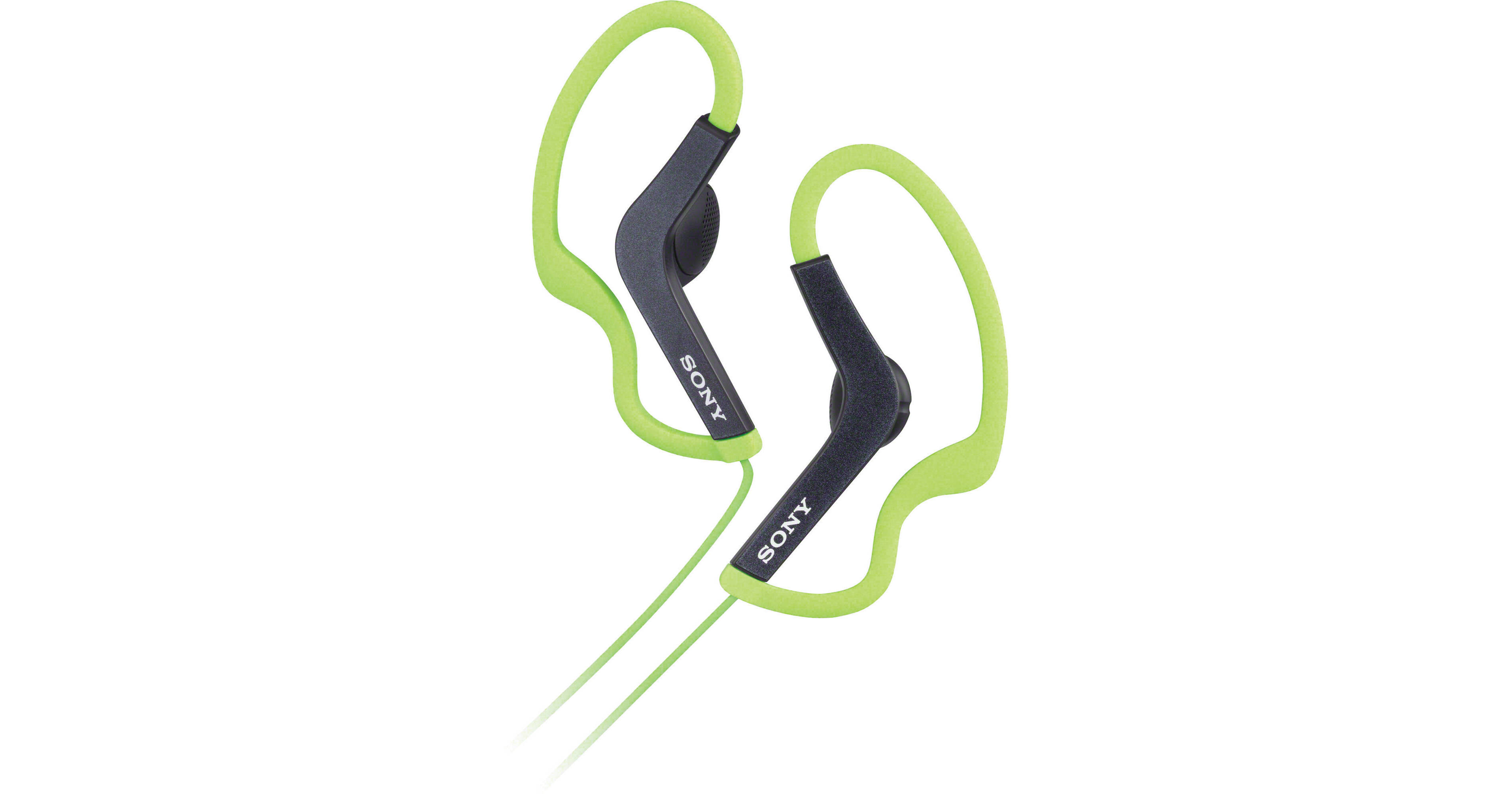 Sony MDR-AS200 Active Sports Headphones (Green) MDRAS200/GRN B&H