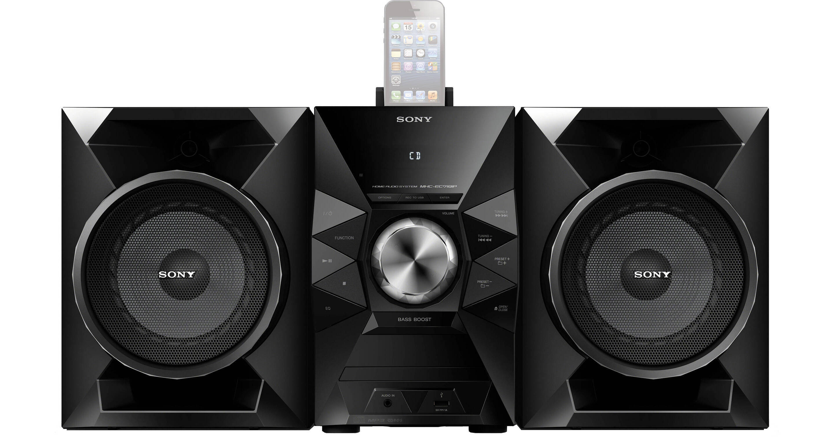 Sony MHC-EC719IP Mini Hi-Fi System with Lightning MHCEC719IP B&H