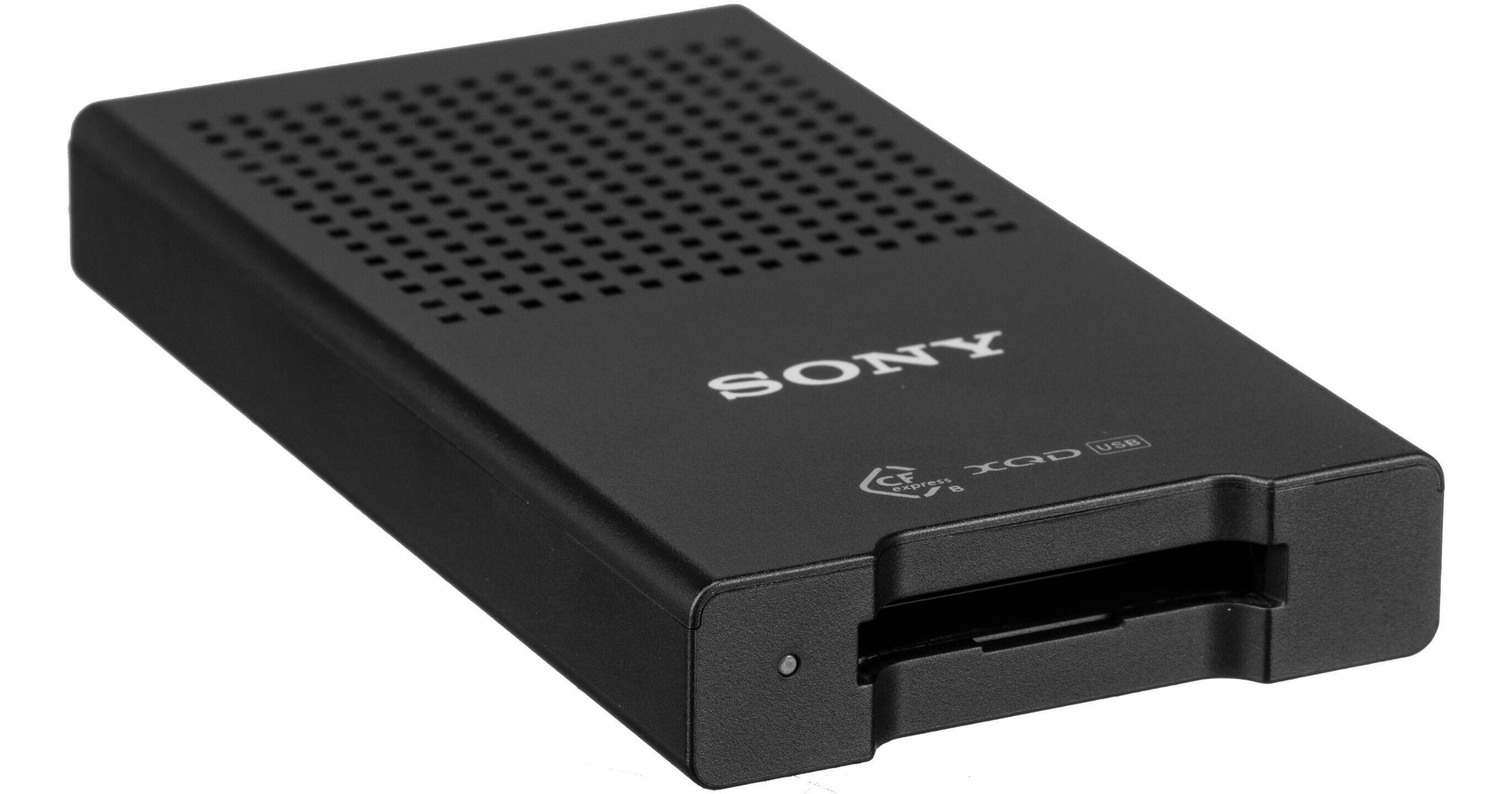Sony USB 3.1 CFexpress / XQD Memory Card Reader, Grade A Used, MRWG1/T1, USB-C, Black