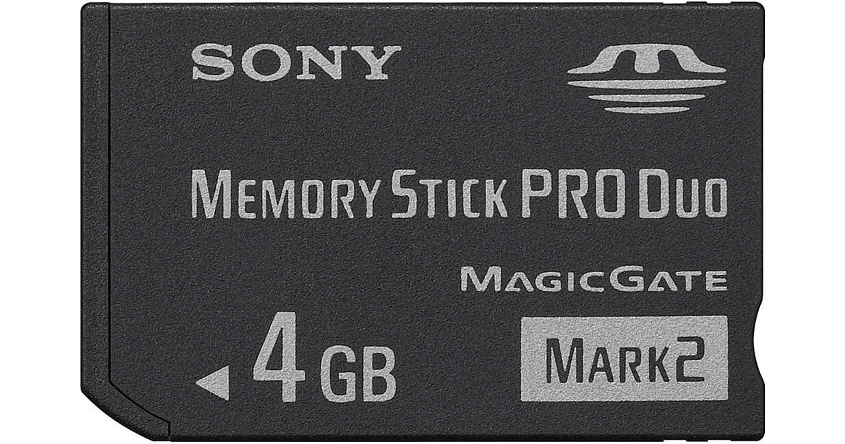 Sony 4GB Memory Stick PRO-Duo MARK2 MSMT4G/TQMN B&H Photo Video