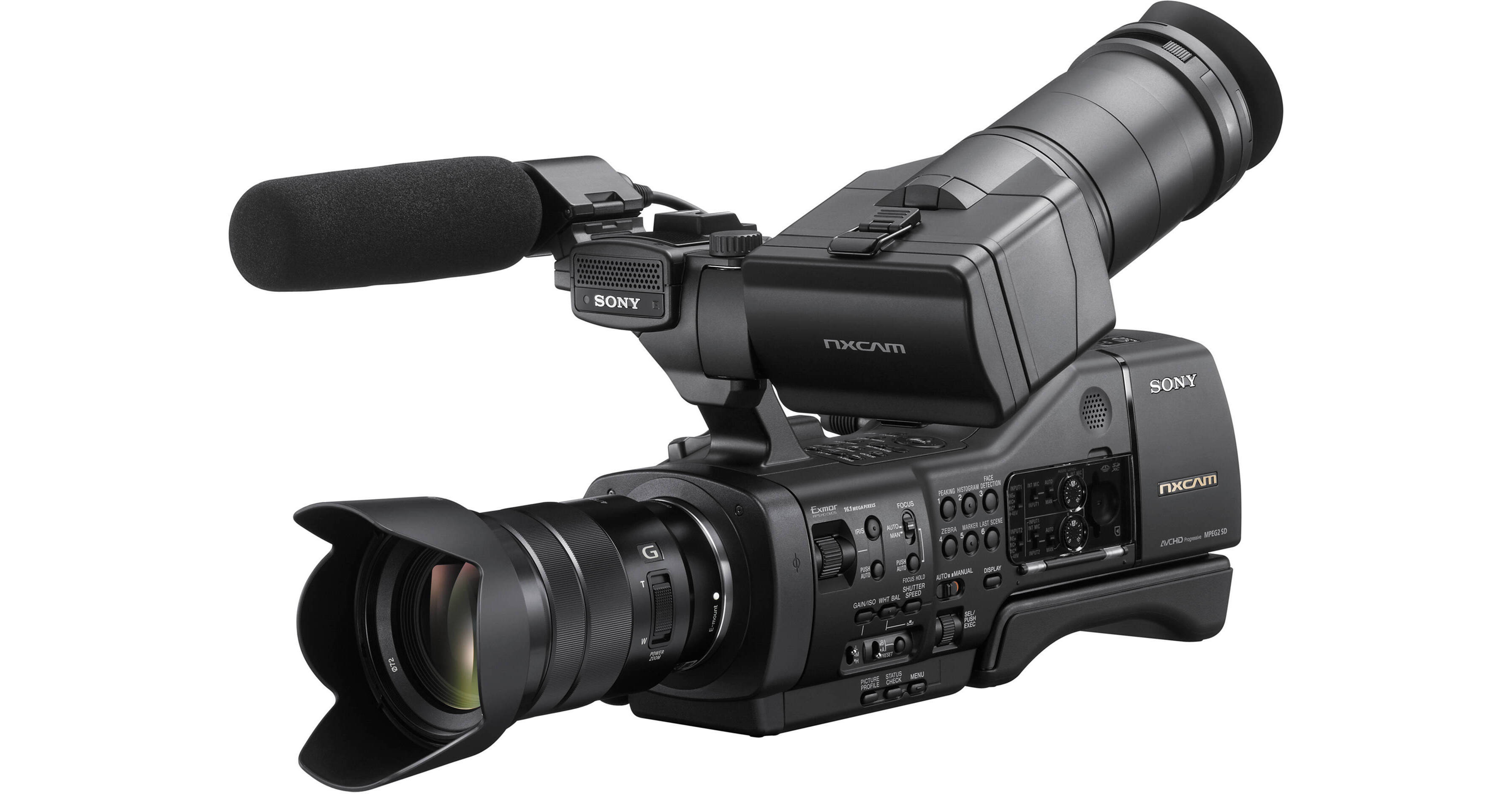 Sony NEX-EA50M NXCAM Camcorder with 18-105mm f/4 Servo