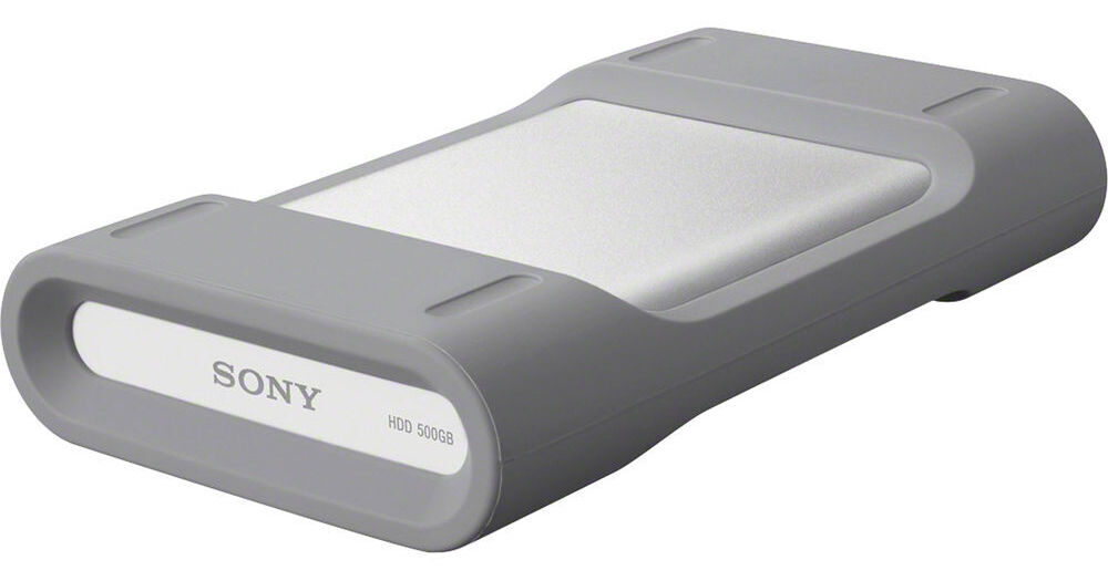 Sony 500GB Professional External USB Rugged Hard PSZ-HA50/SL UC