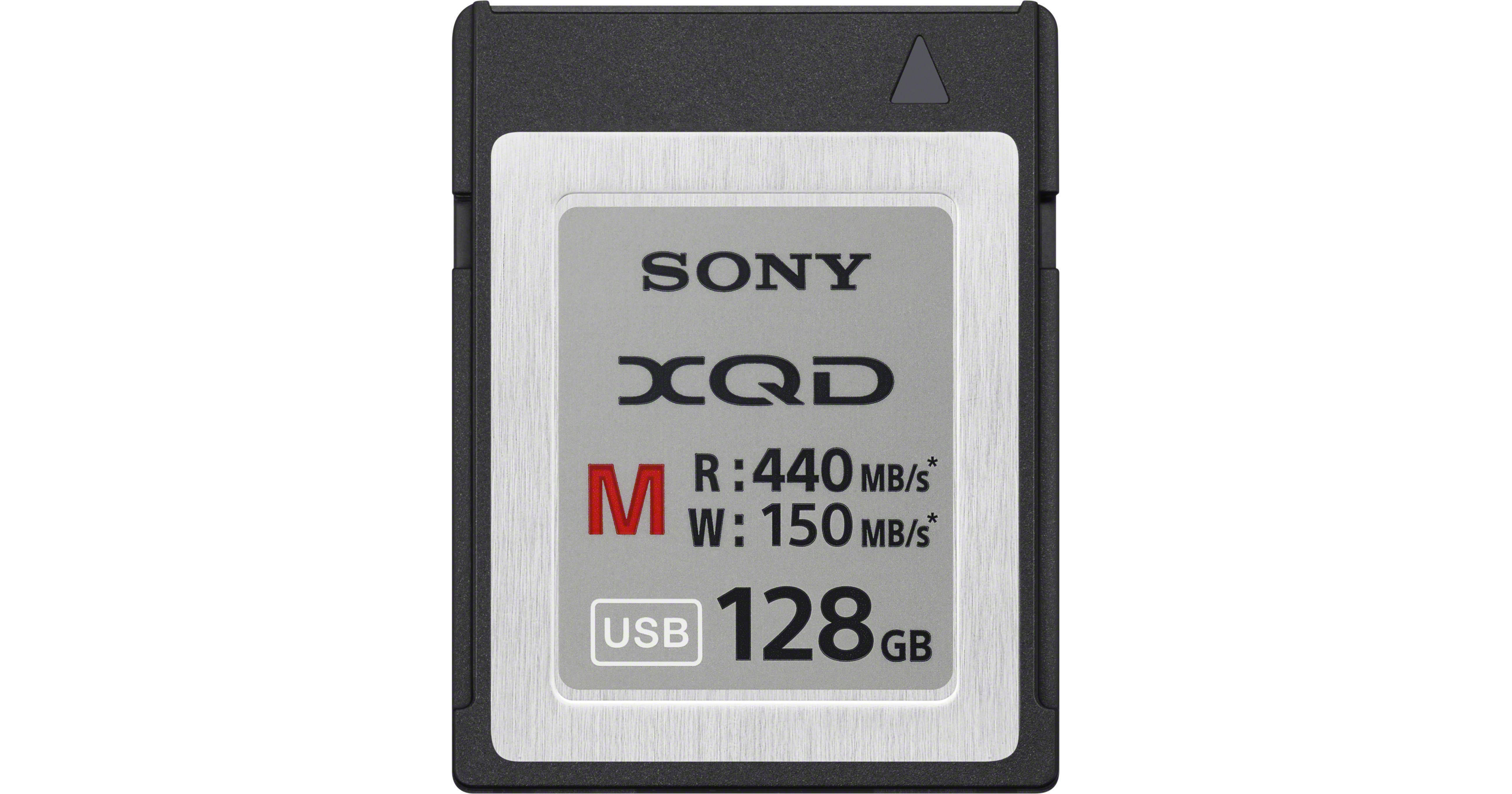 Sony 128GB M Series XQD Memory Card QDM128/J B&H Photo Video