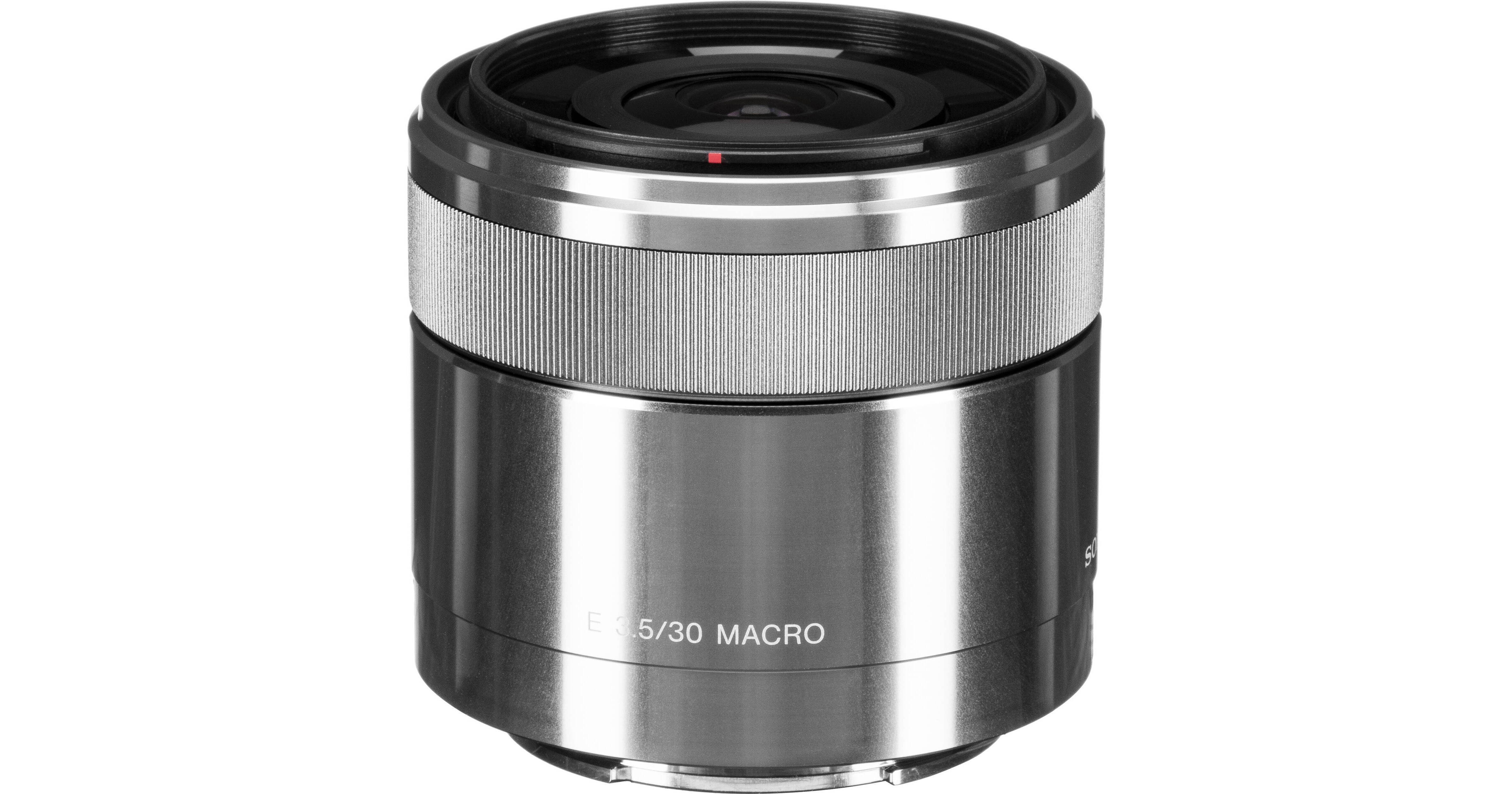 Used Sony E 30mm f/3.5 Macro Lens SEL30M35 B&H Photo Video