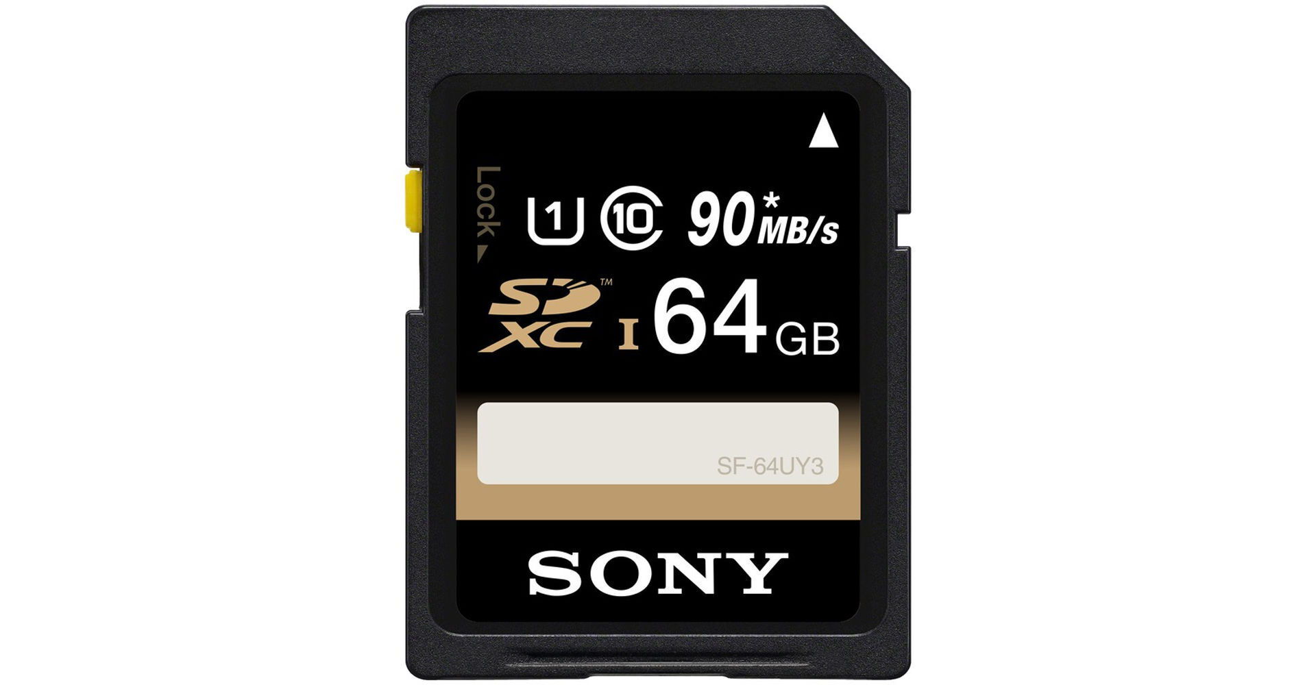 Sony 64GB SF-UY3 Series UHS-I SDXC Memory Card SF-64UY3/TQ B&H
