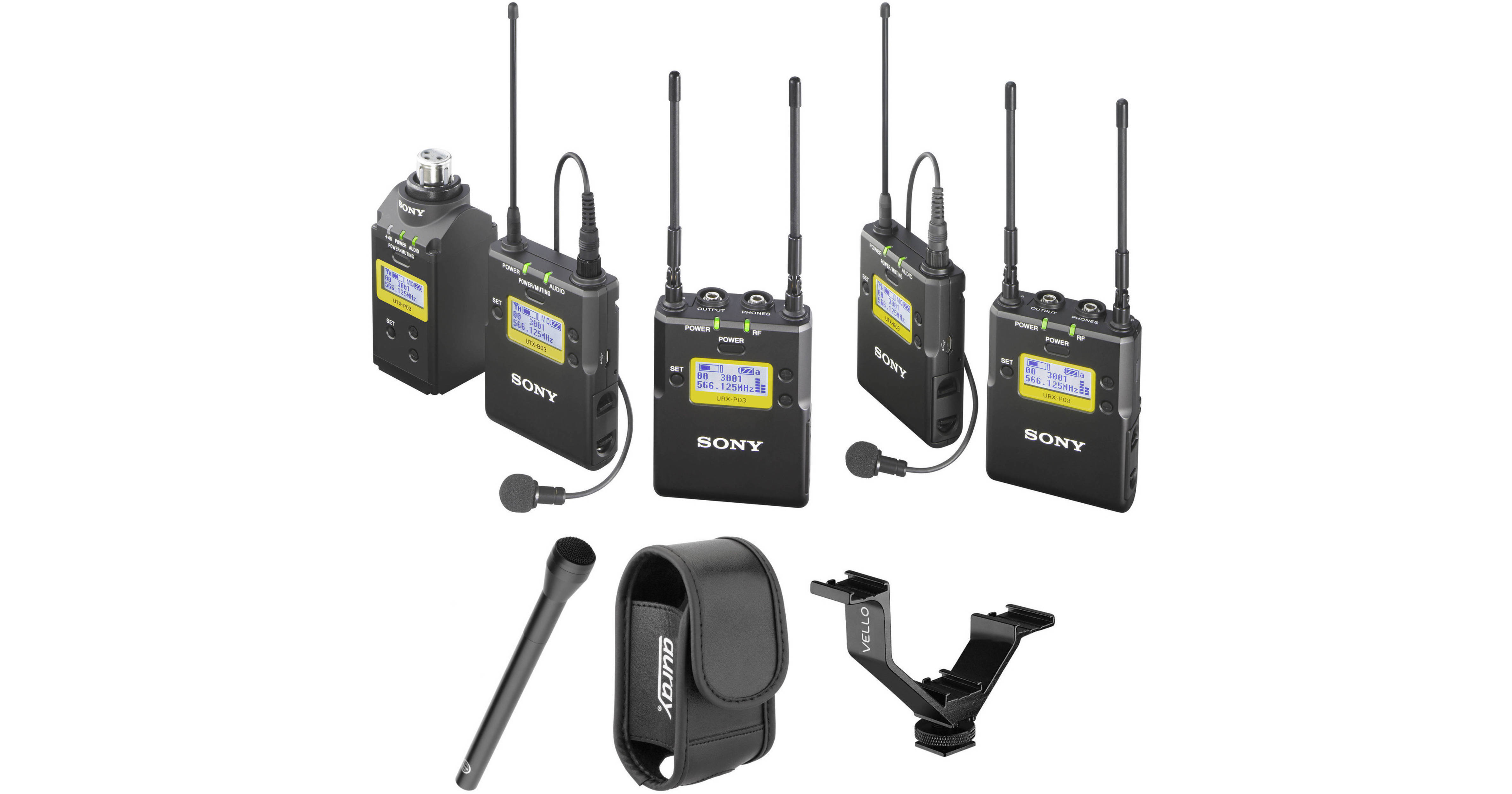 Sony UWP-D16 2-Person Camera-Mount Wireless Combo Microphone