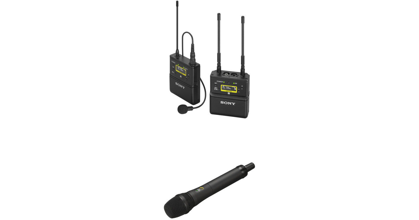 Sony UWP-D21 Camera-Mount Wireless Handheld Combo Microphone