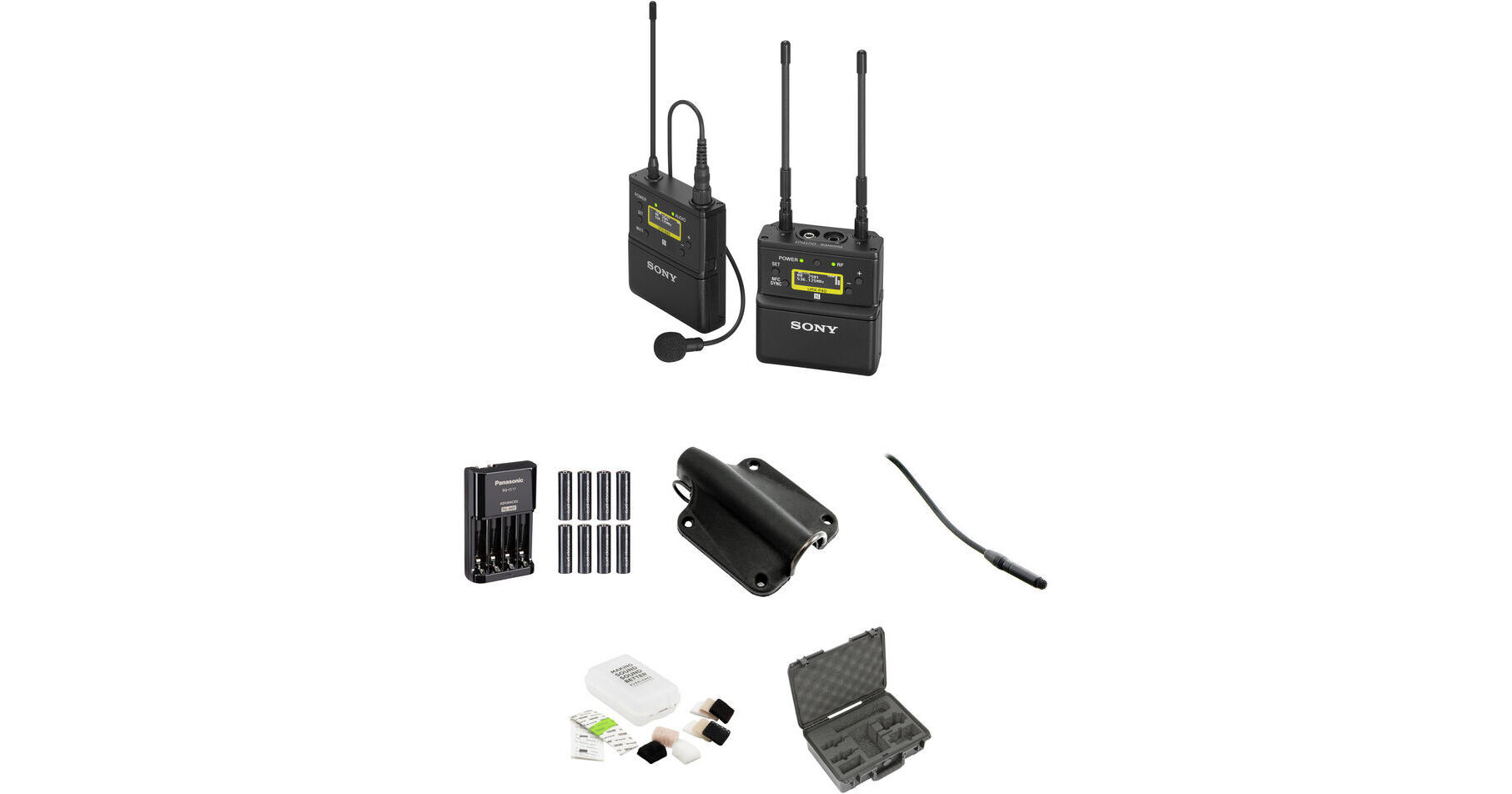 h*o様 uwp-d21 Sony UWP-D21 Camera-Mount Wireless Omni Lavalier Microphone