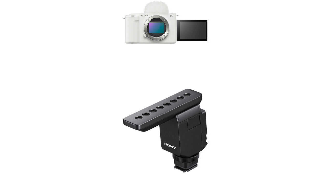 Sony ZV-E1 Mirrorless Camera with Microphone Kit (White) B&H