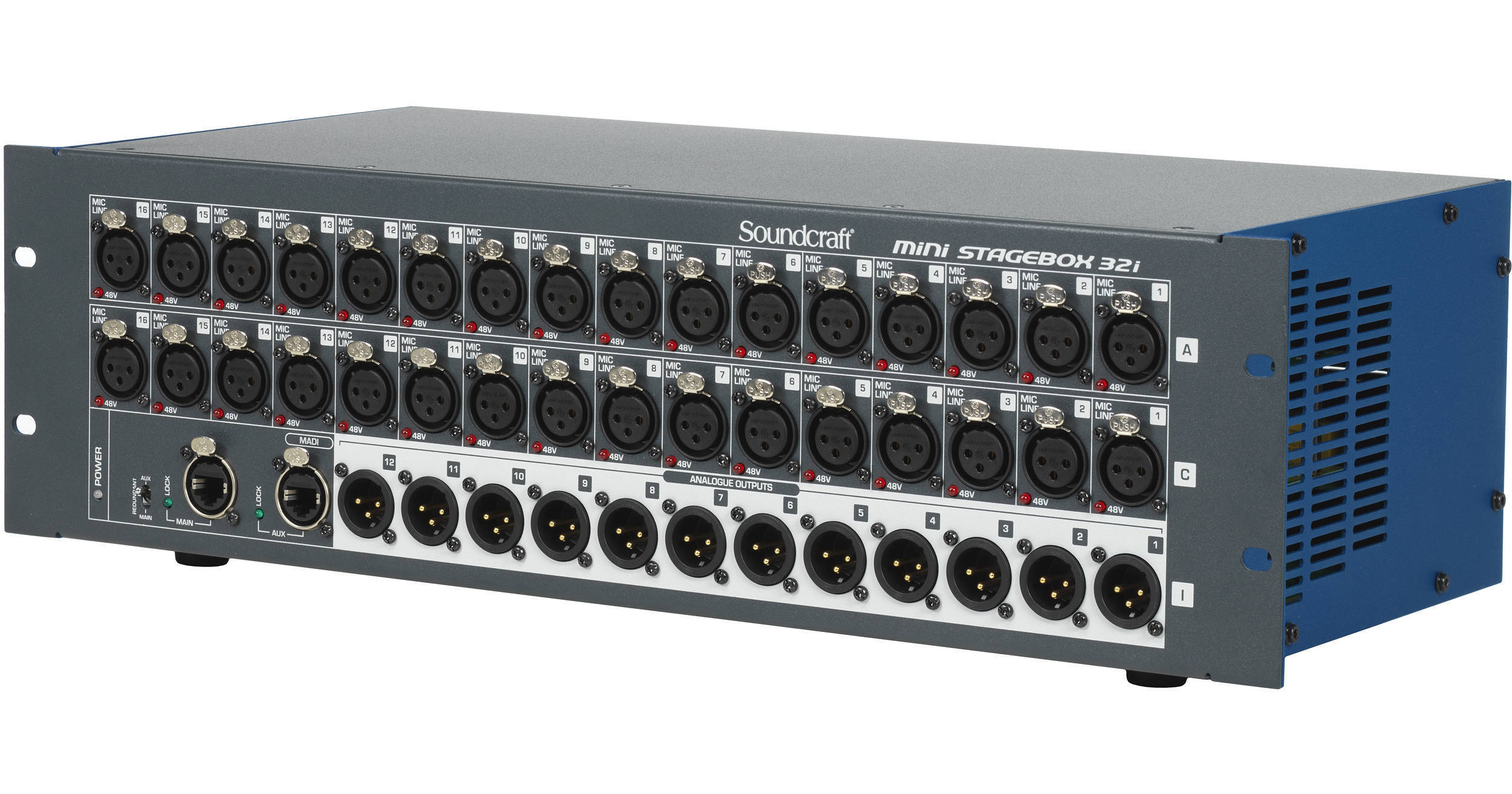 Soundcraft Mini Stagebox 32i for Si Series MINI STAGEBOX 32I US
