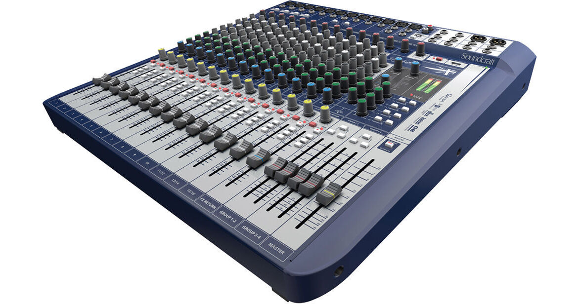Soundcraft Signature 16 16-Input Mixer with Effects 5049559 B&H