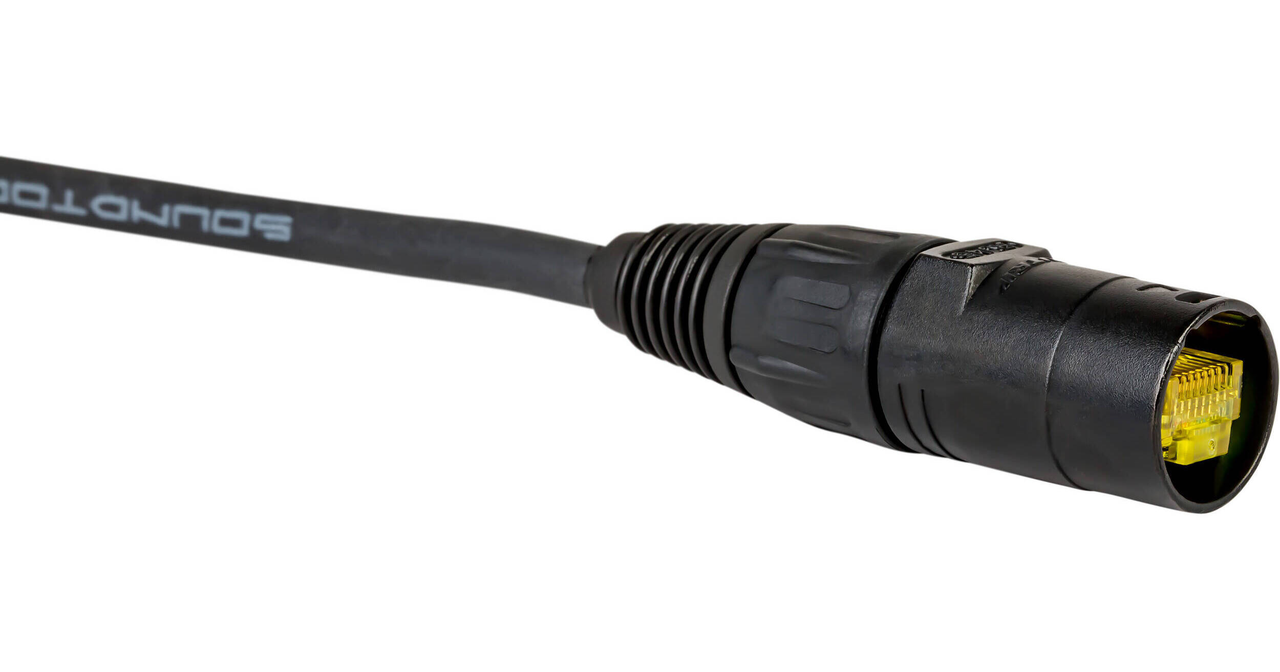 thumbnail image 2 of 25ft PhantomCat Shielded Tactical Cat5e/Cat6a Cable – Ethercon Compatible – Nelson Audio 2 of 3