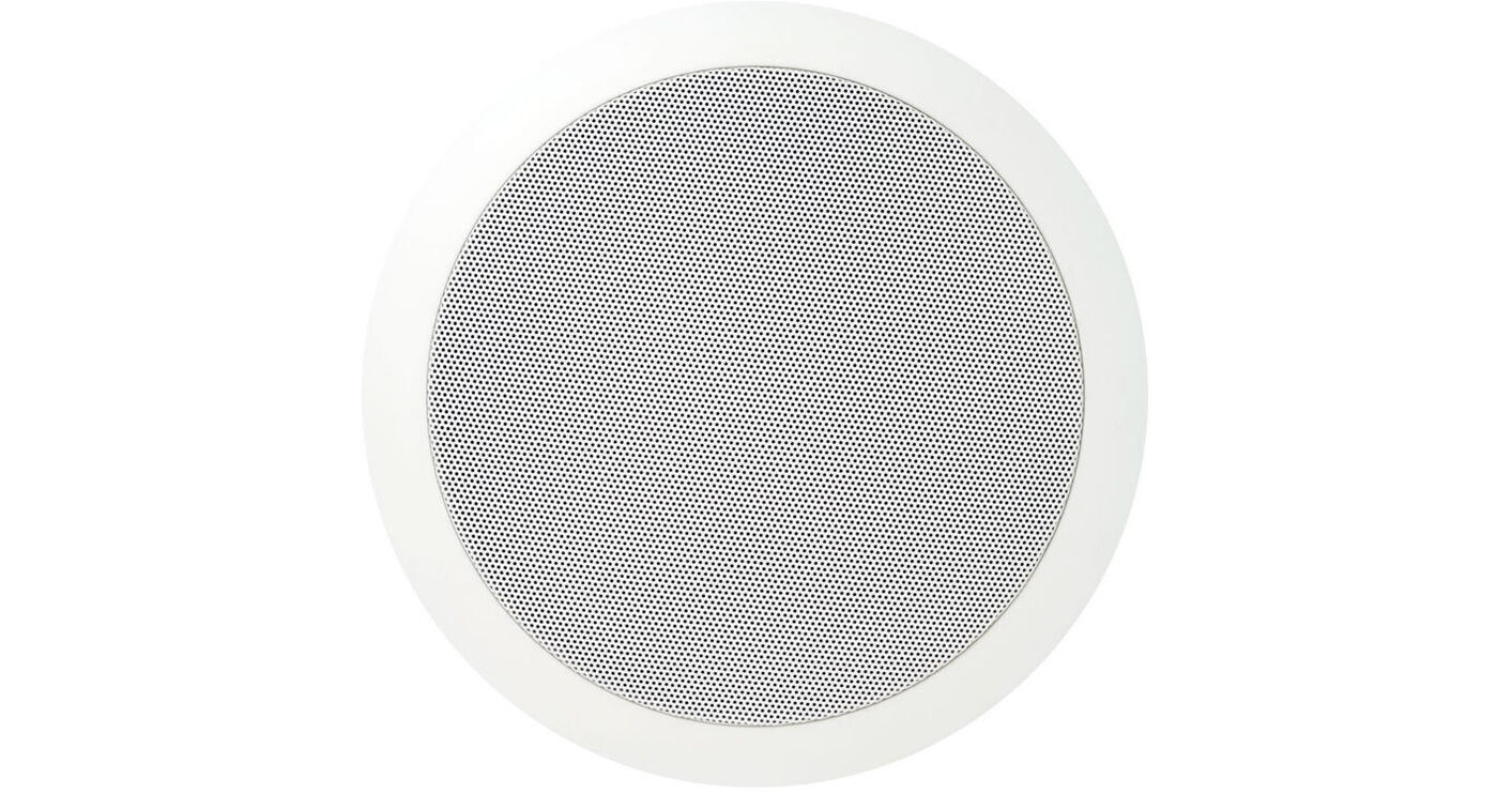 Speco Tech G86 8-Inch Ceiling Speaker With 70V/25V Transformer & Volume Control - For Background Music Systems