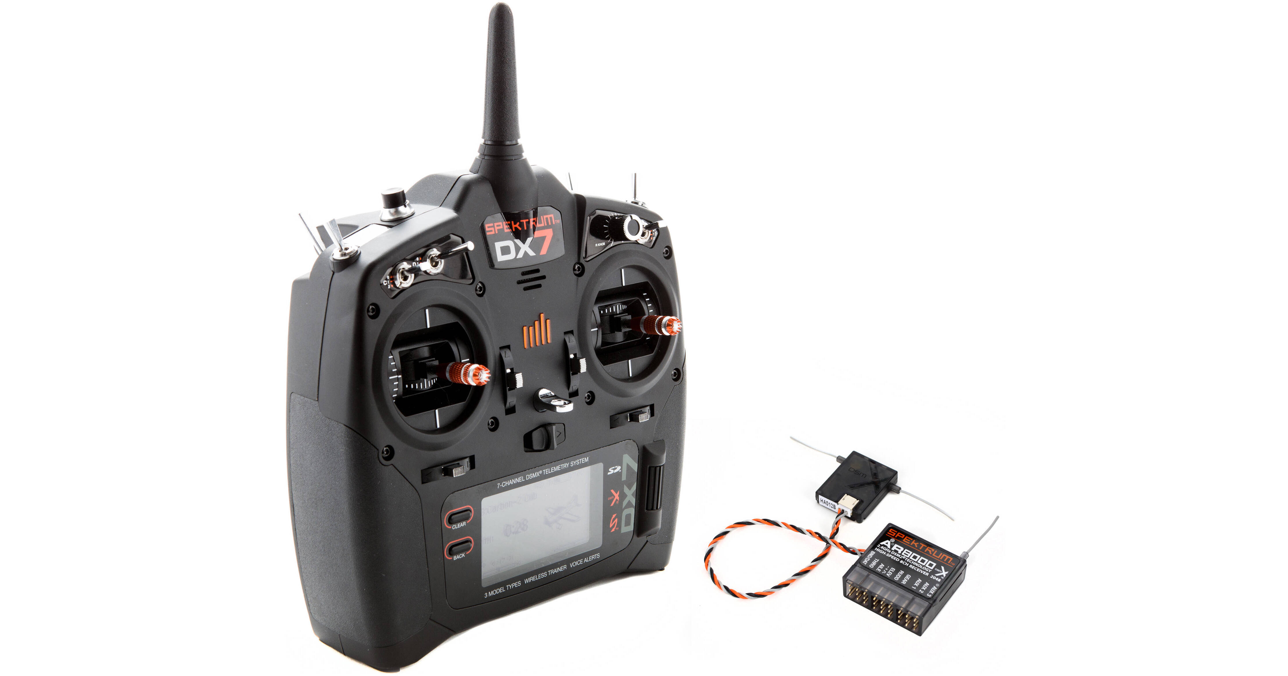 Récepteur Spektrum AR7210BX avec module Flybarless BeastX