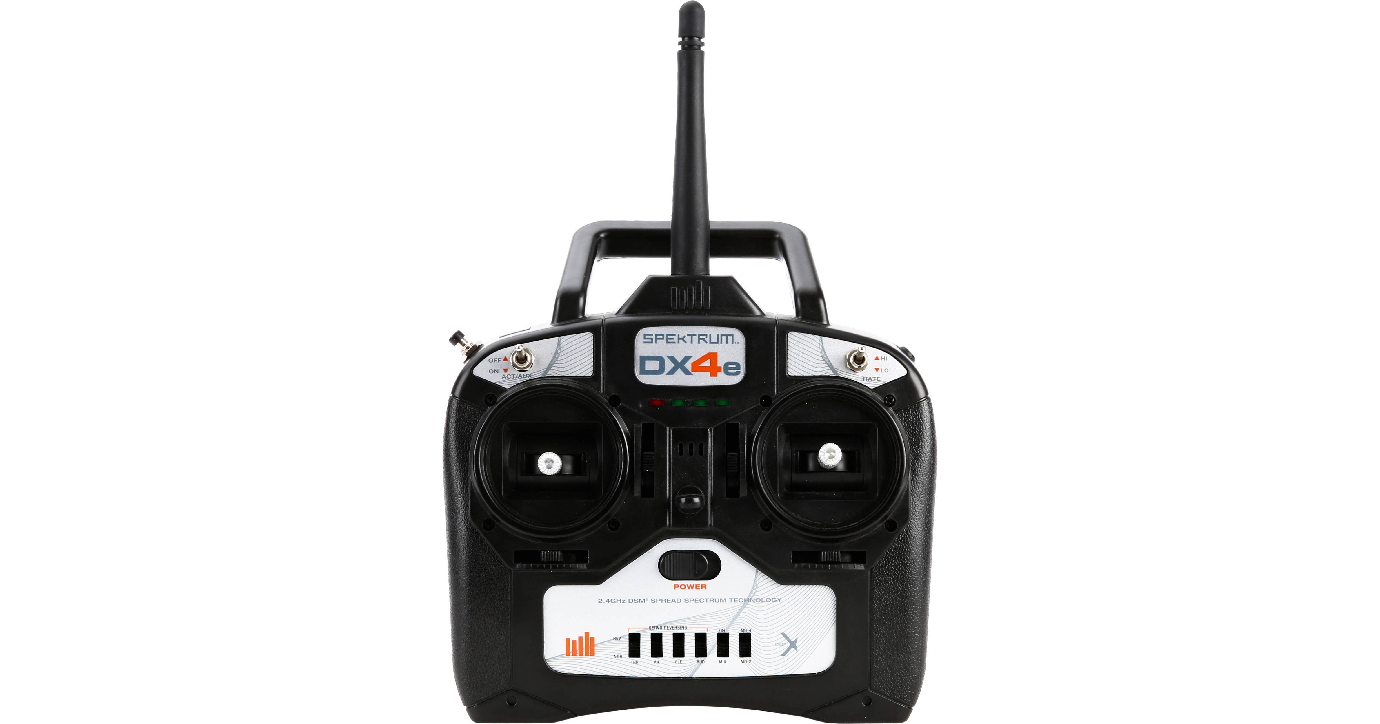Spektrum DX4E DSMX 4CH FULL RANGE TX ONLY MD2/4 SPMR4440C B&H