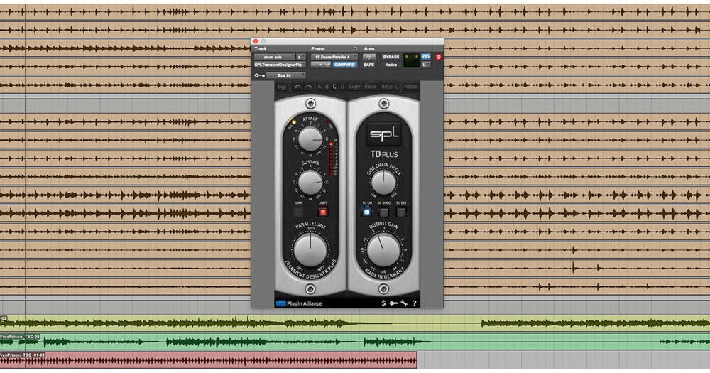 SPL Transient Designer Plus - Dynamics Processing
