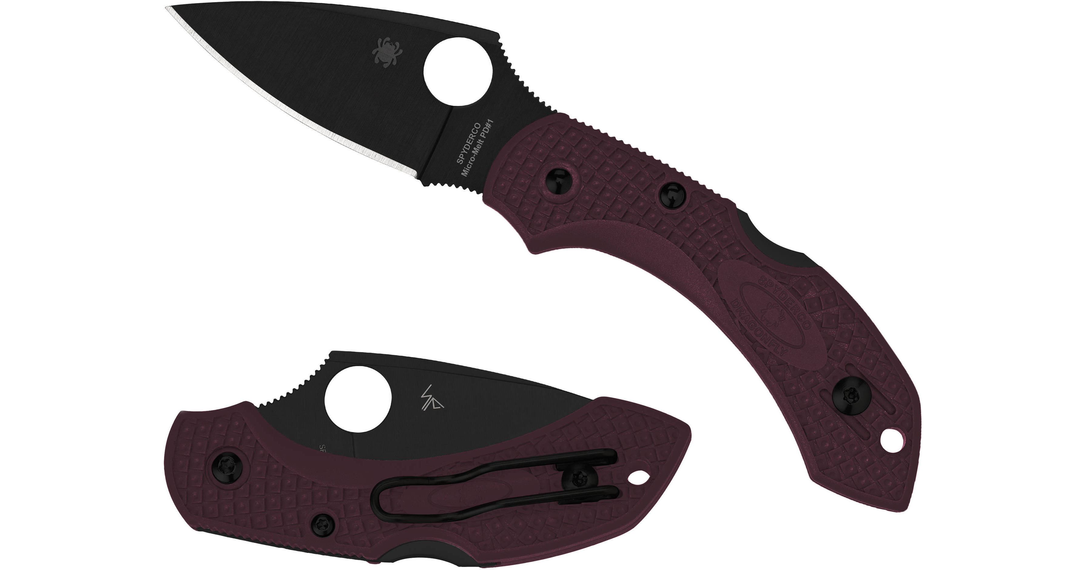 Spyderco Dragonfly 2 Folding Knife C28BGBKP2 B&H Photo Video