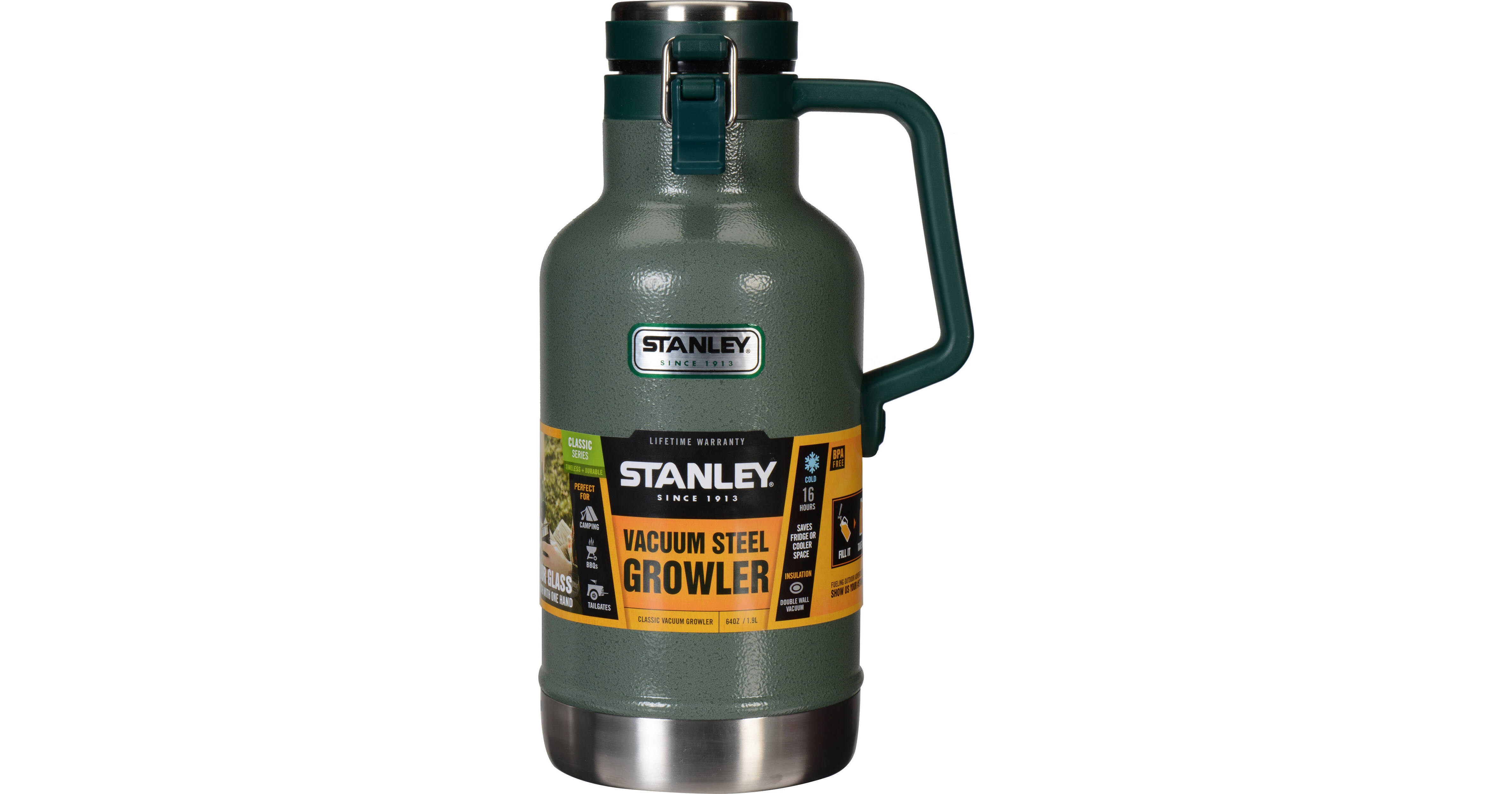 Stanley Classic Vacuum Growler 10-01941-001 B&H Photo Video