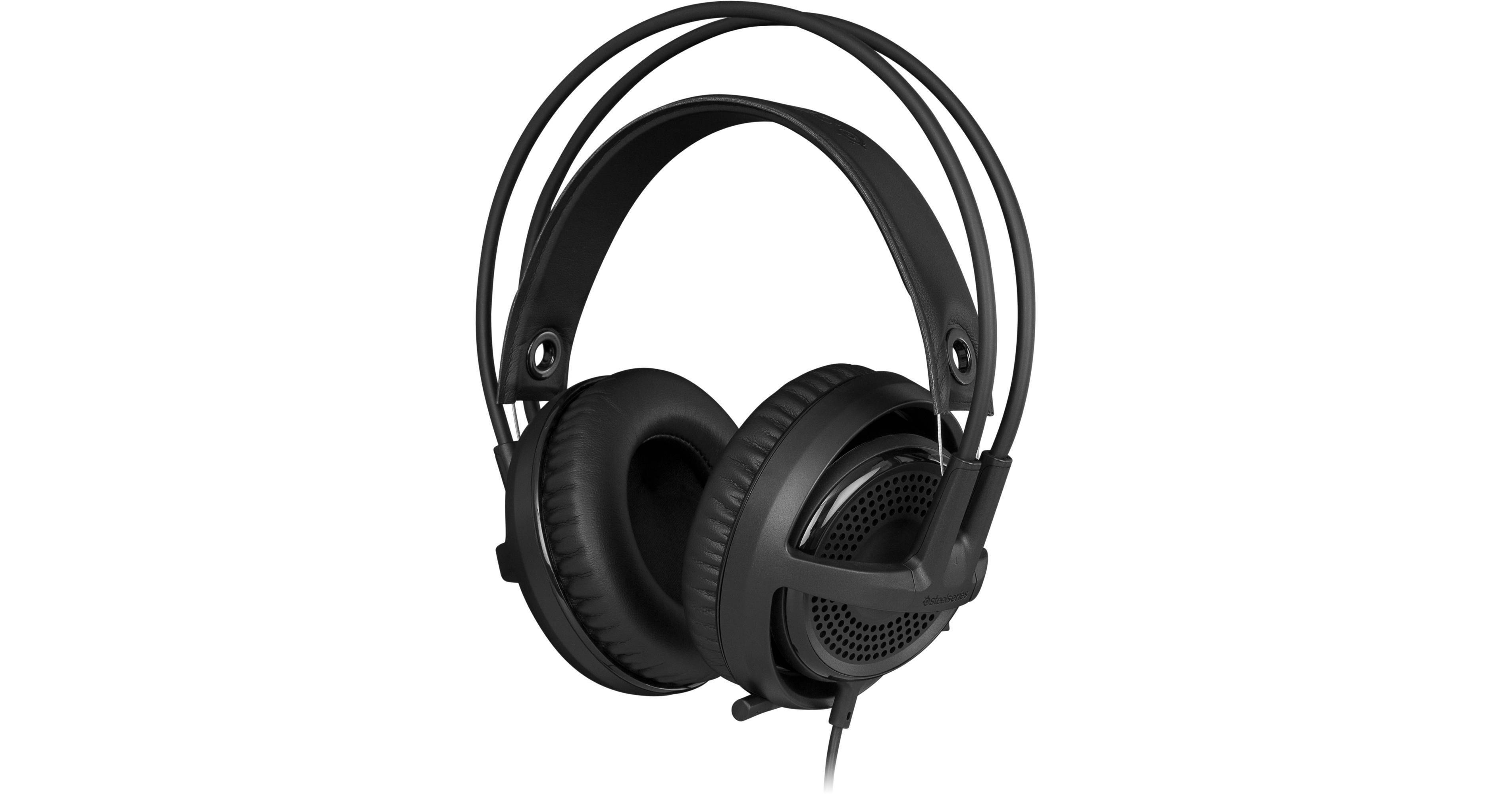 SteelSeries Siberia V3 Gaming Headset (Black) 61357 B&H Photo