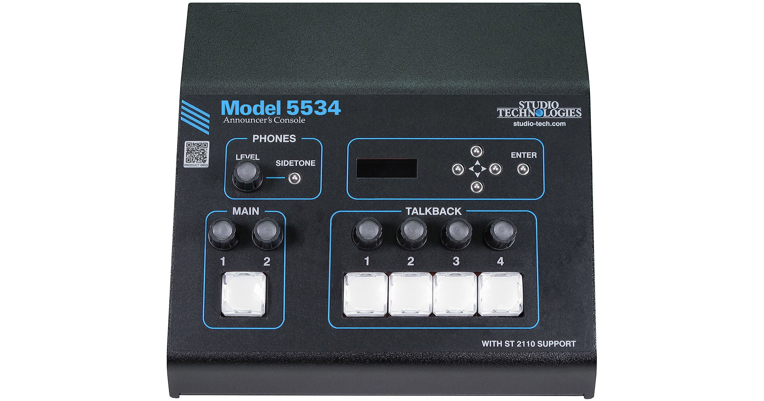 Studio Technologies Model 5534 Announcers Console with One M5534