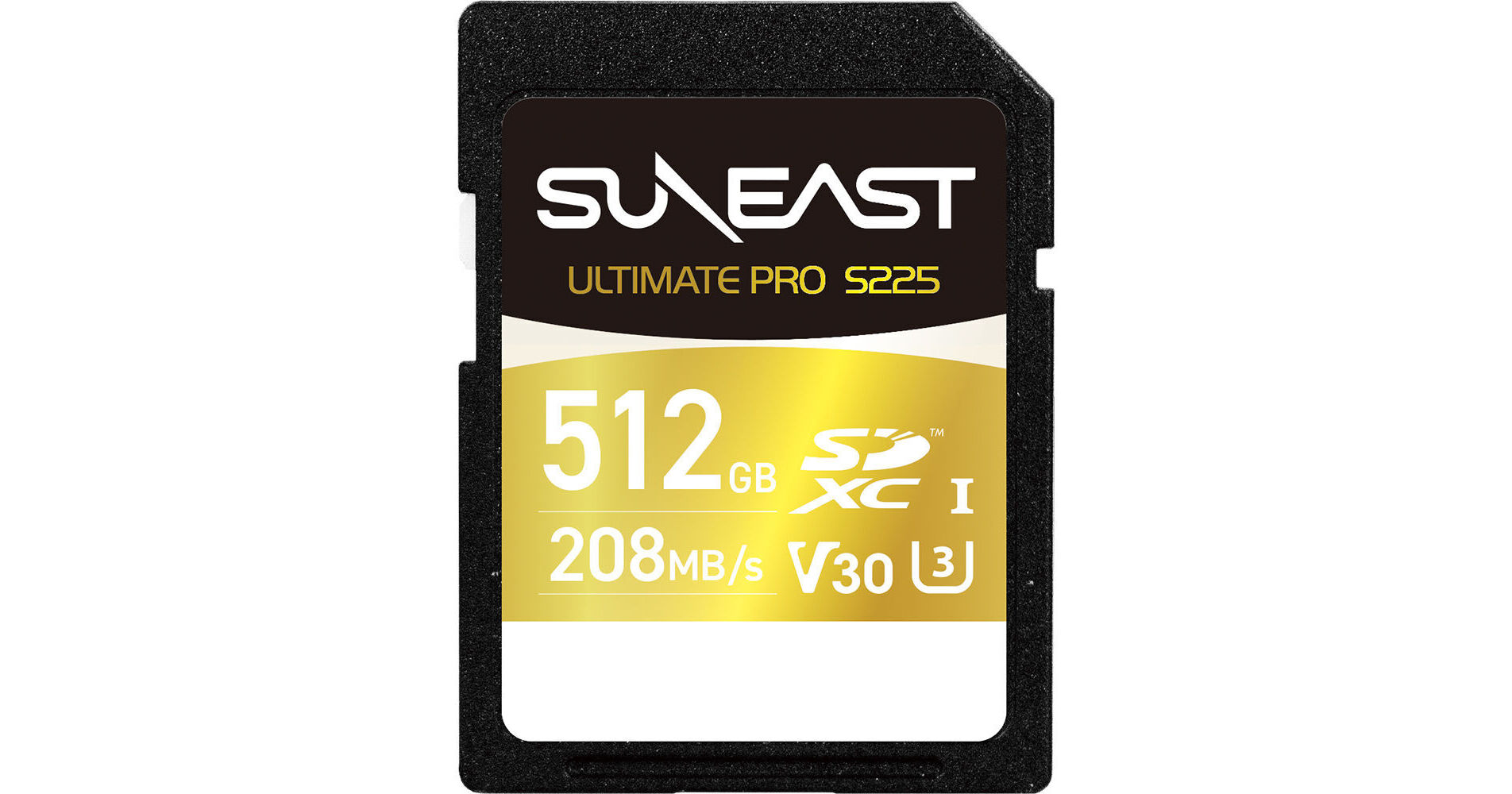 SUNEAST 512GB Ultimate Pro S225 UHS-I SDXC Memory FS1512G23W1F