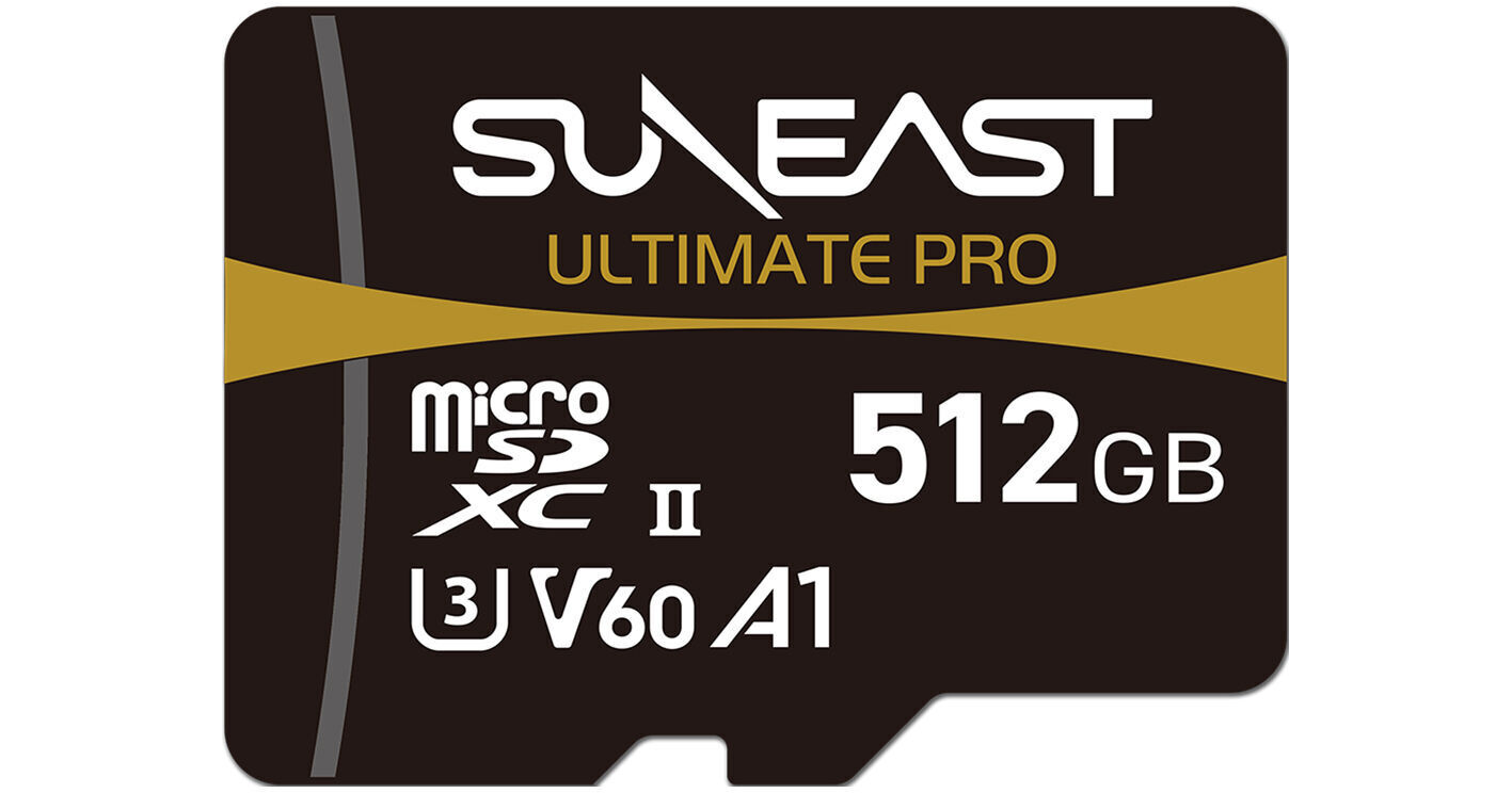 SUNEAST 512GB Ultimate Pro UHS-II microSDXC Memory MS2512G26G1F